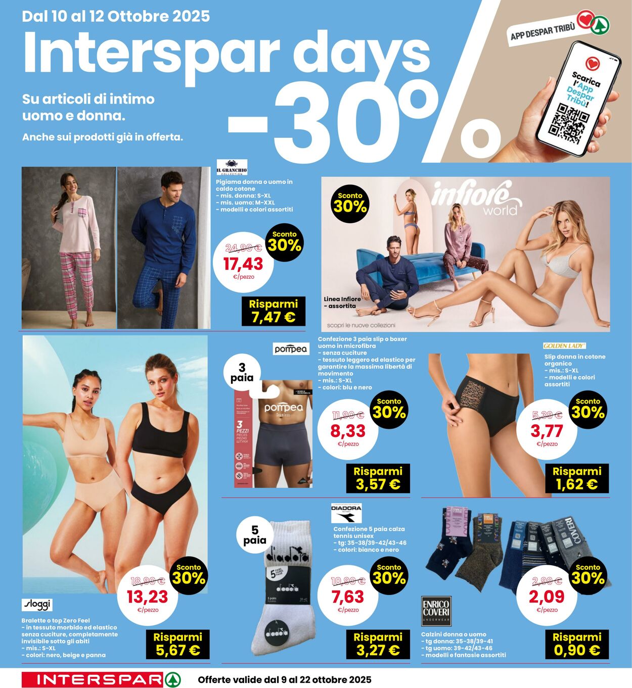 Volantino Interspar 09.10.2025 - 22.10.2025