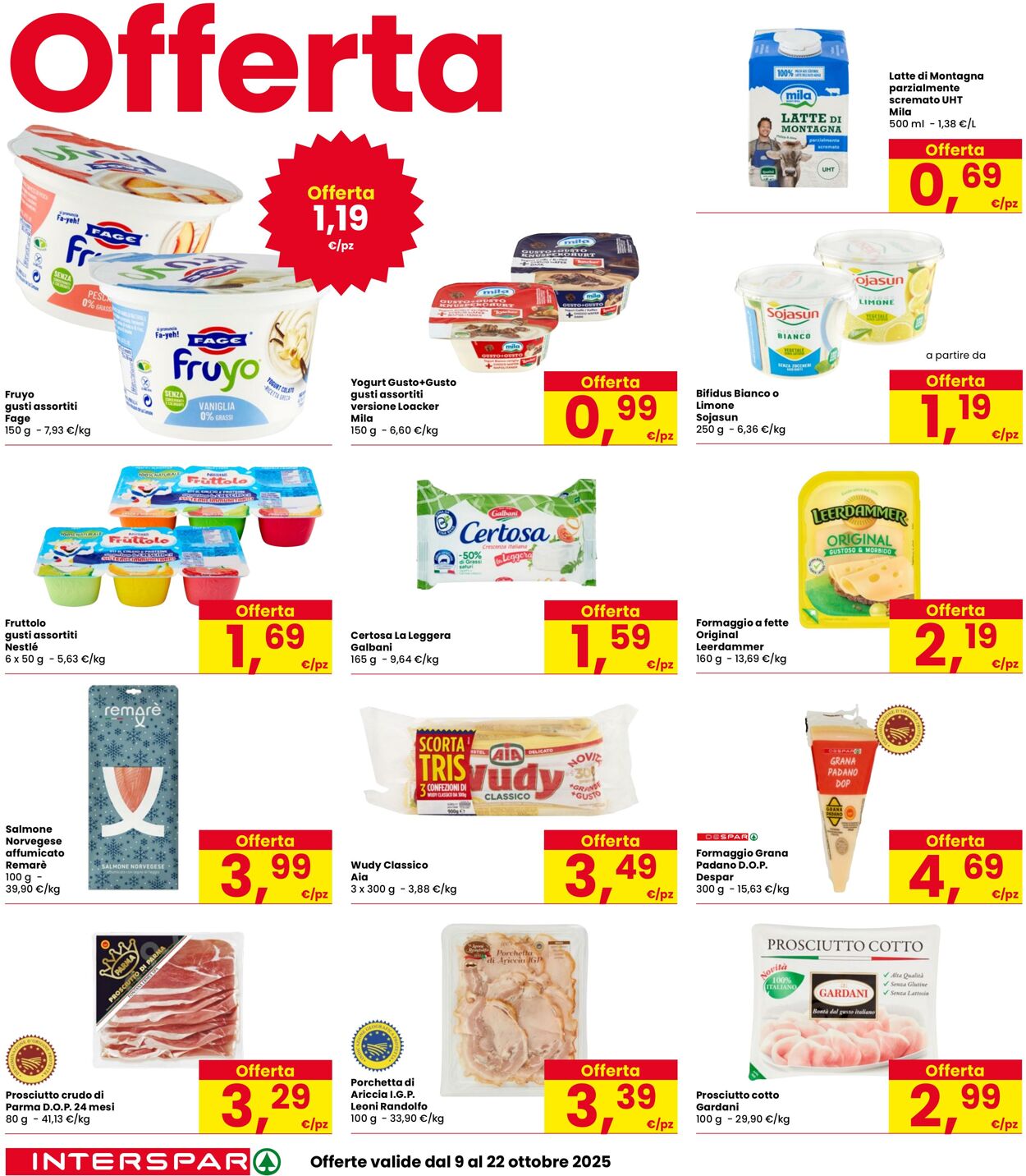 Volantino Interspar 09.10.2025 - 22.10.2025
