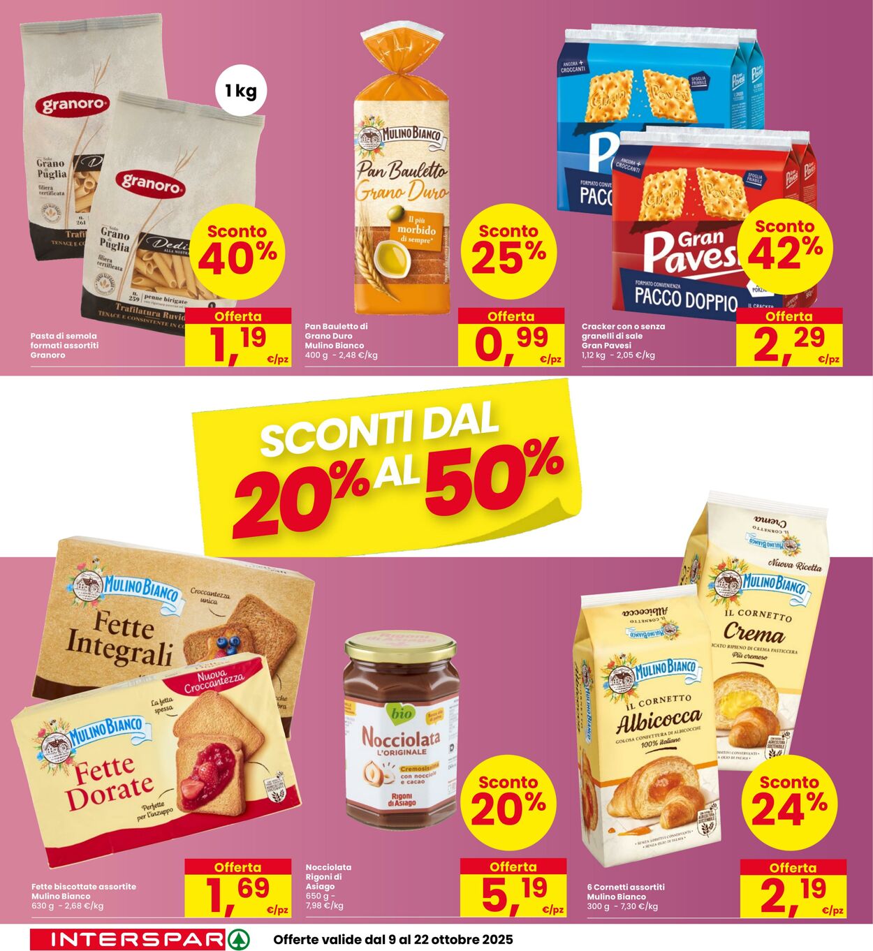 Volantino Interspar 09.10.2025 - 22.10.2025
