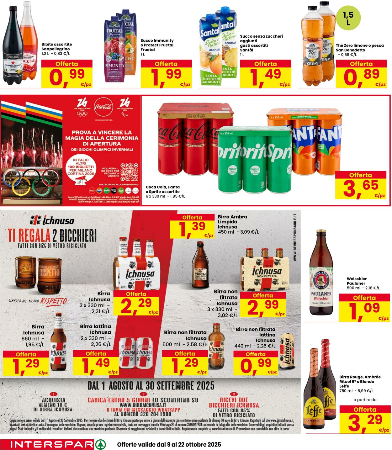 Volantino Interspar 09.10.2025 - 22.10.2025