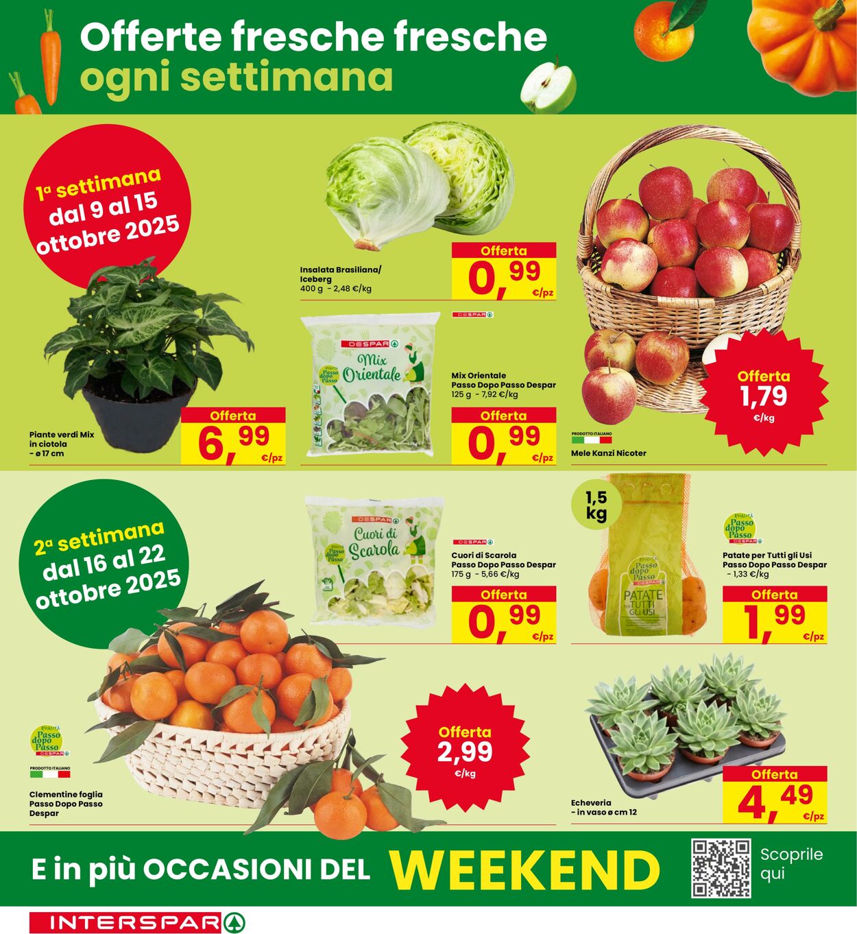 Volantino Interspar 09.10.2025 - 22.10.2025