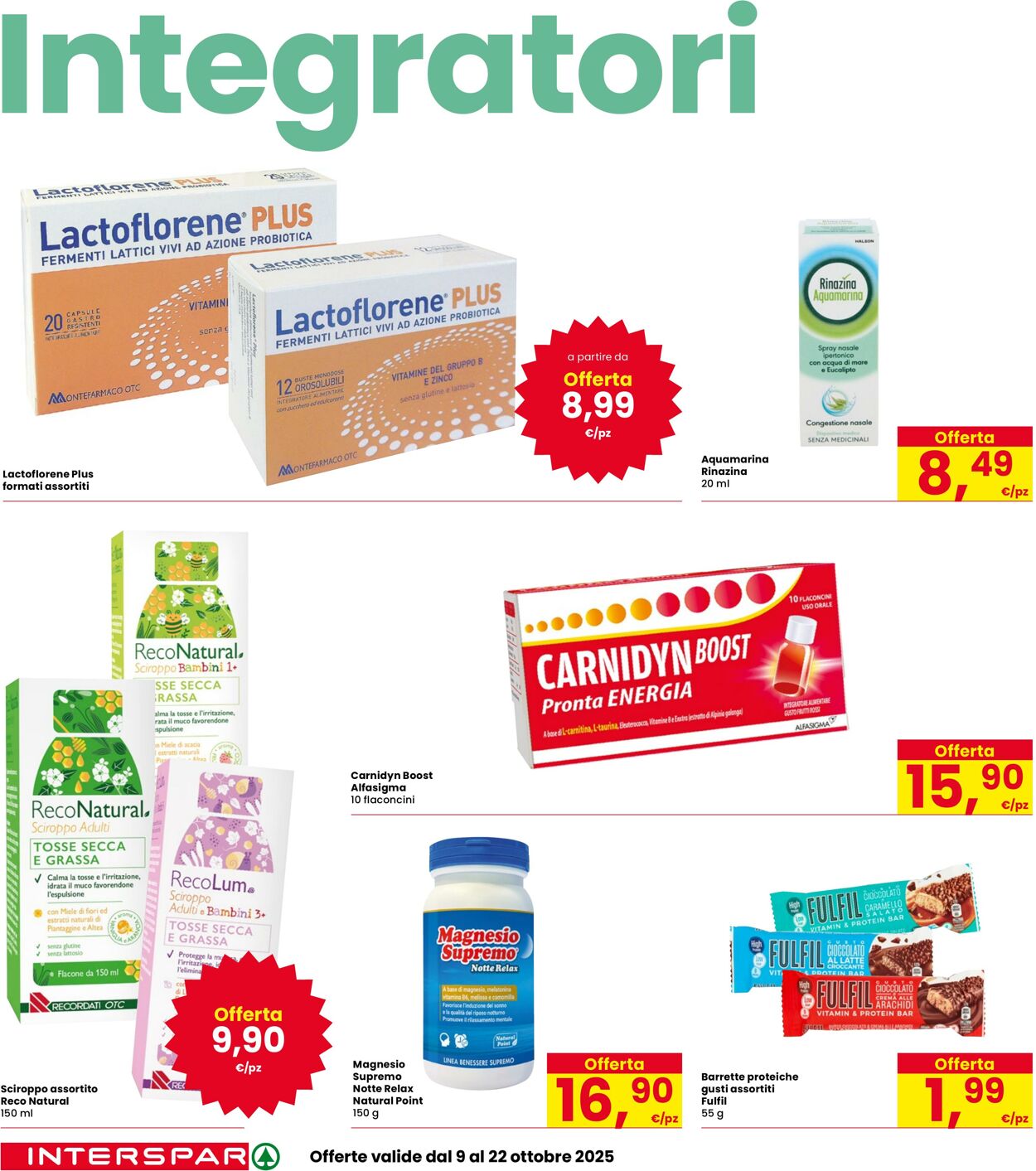 Volantino Interspar 09.10.2025 - 22.10.2025