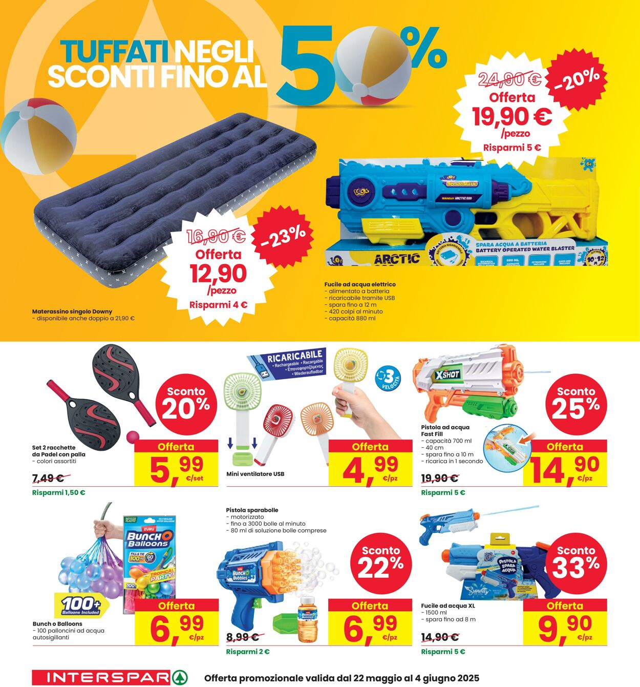 Volantino Interspar 22.05.2025 - 04.06.2025