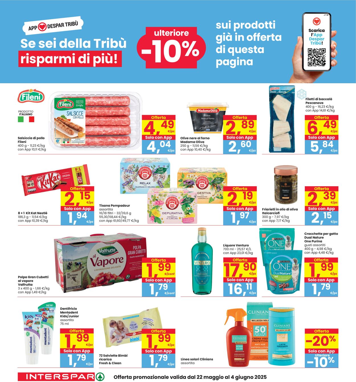 Volantino Interspar 22.05.2025 - 04.06.2025