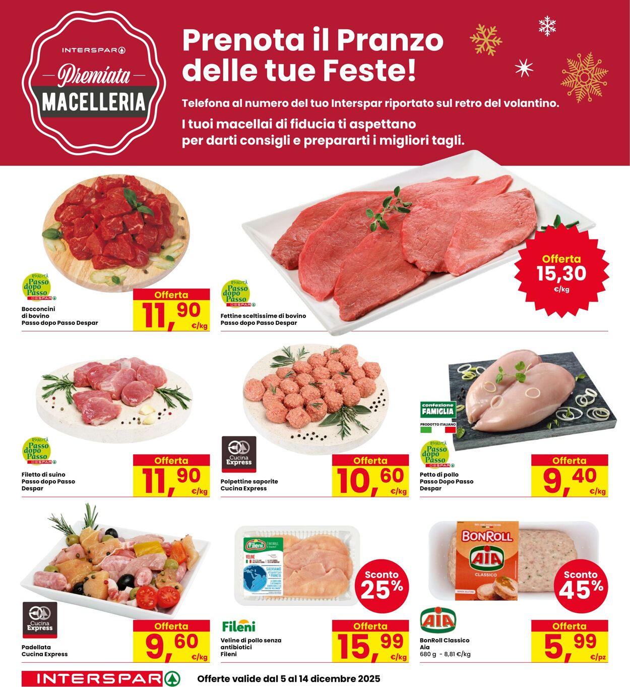 Volantino Interspar 05.12.2025 - 14.12.2025