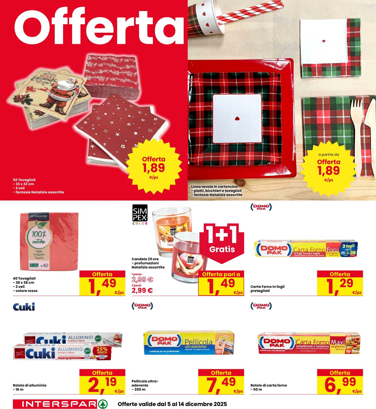 Volantino Interspar 05.12.2025 - 14.12.2025