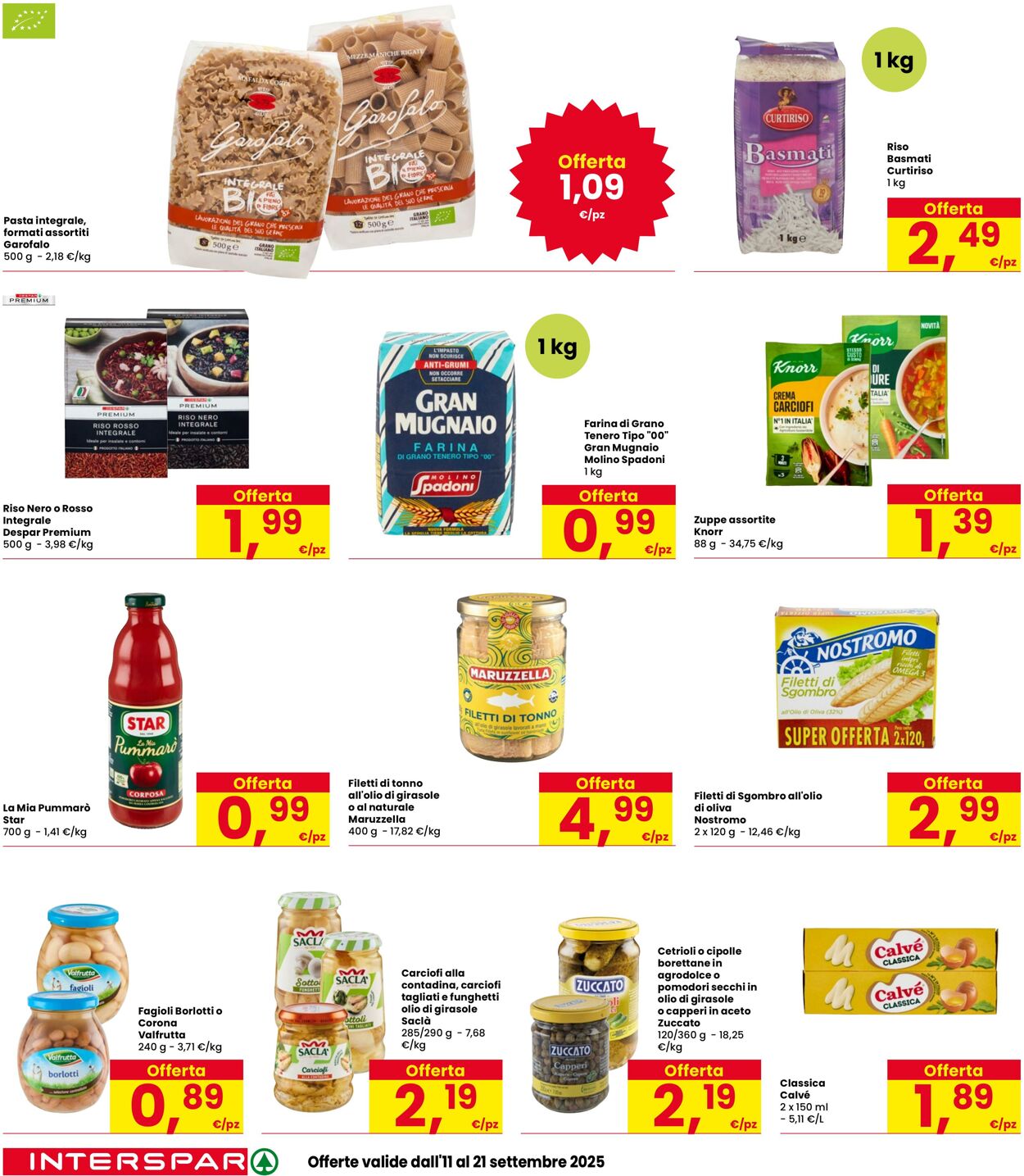 Volantino Interspar 11.09.2025 - 20.09.2025