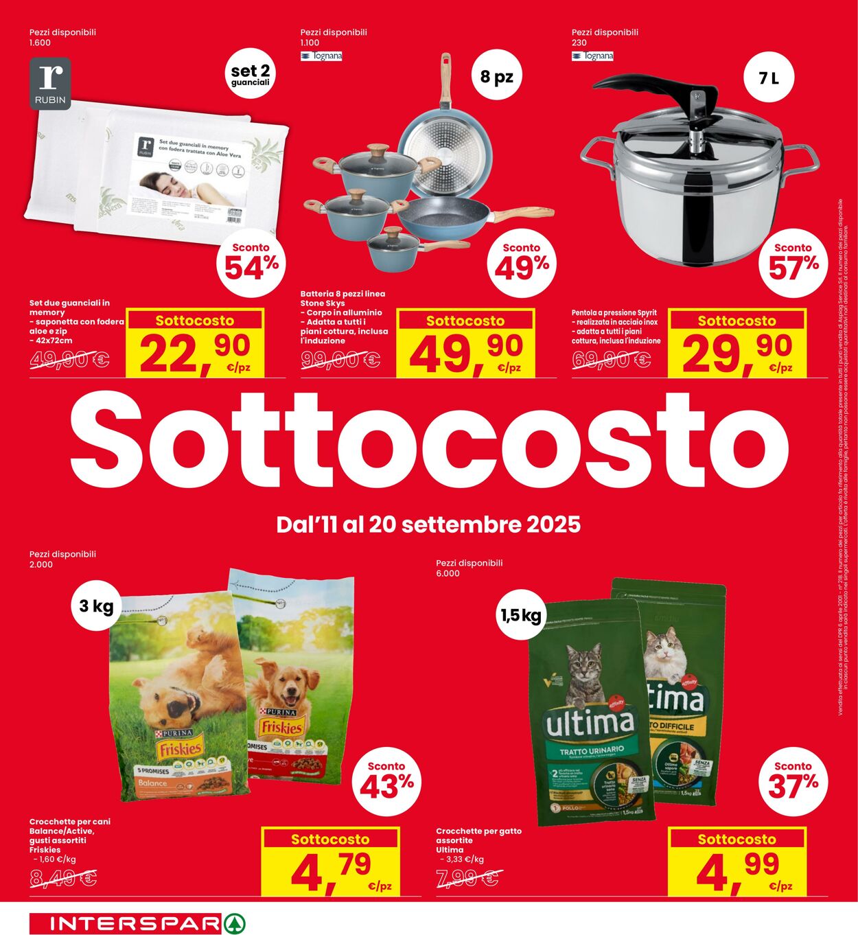 Volantino Interspar 11.09.2025 - 20.09.2025