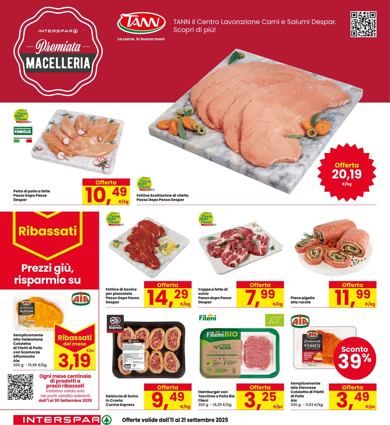 Volantino Interspar 11.09.2025 - 20.09.2025