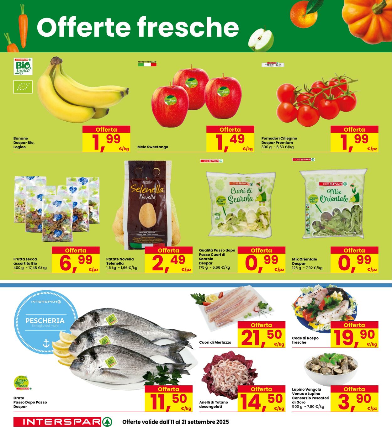 Volantino Interspar 11.09.2025 - 20.09.2025