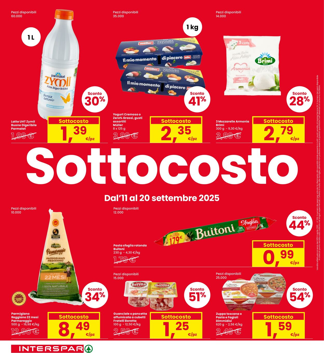 Volantino Interspar 11.09.2025 - 20.09.2025