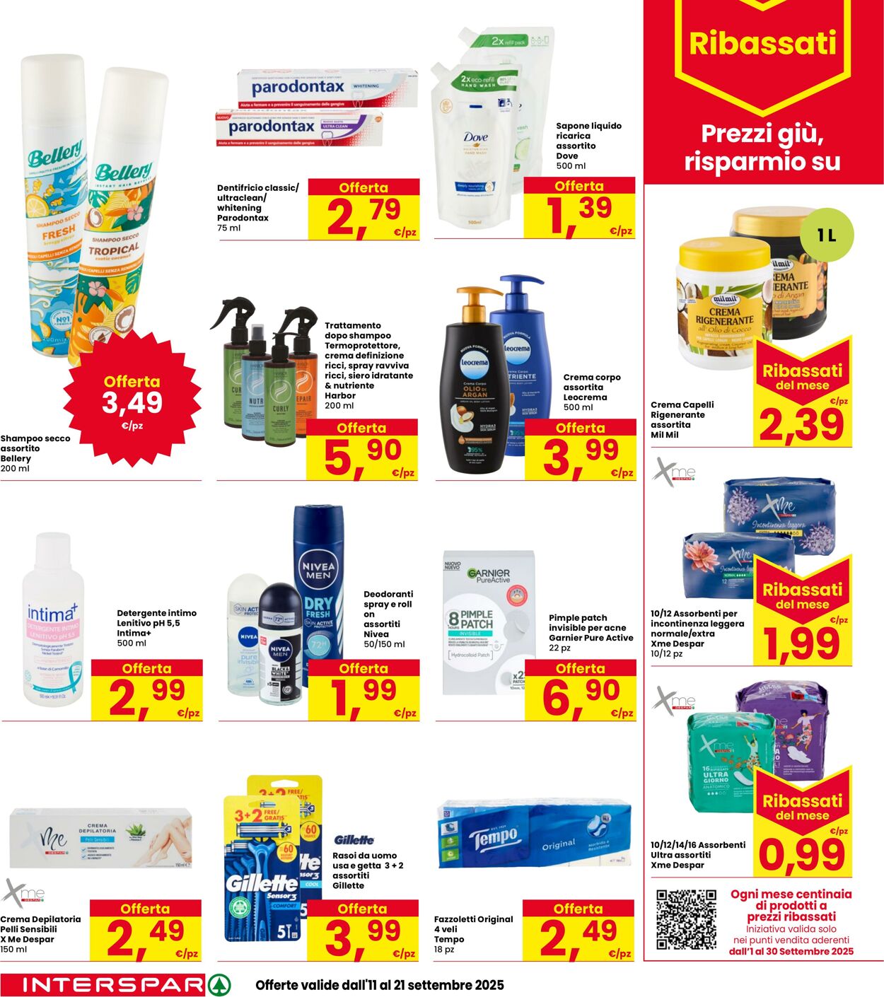 Volantino Interspar 11.09.2025 - 20.09.2025