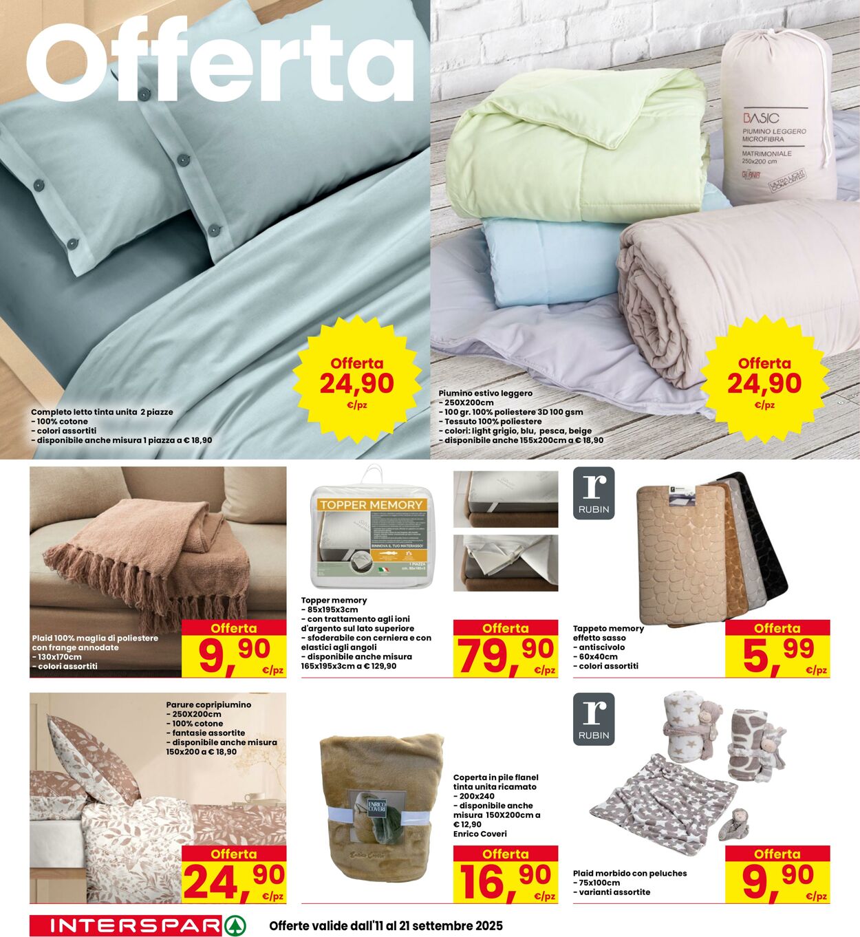 Volantino Interspar 11.09.2025 - 20.09.2025