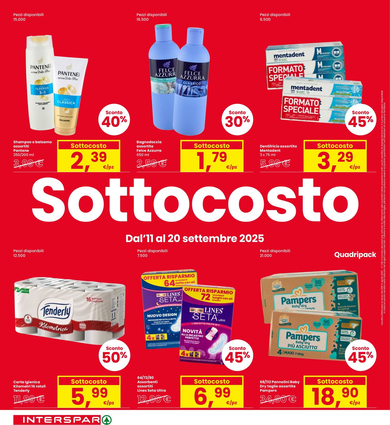 Volantino Interspar 11.09.2025 - 20.09.2025