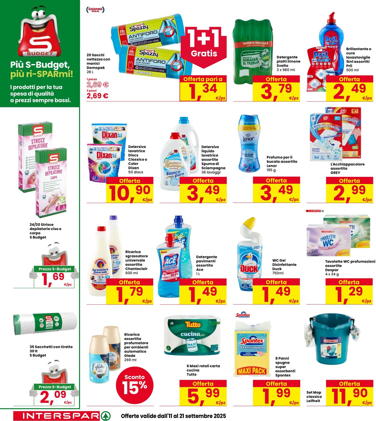 Volantino Interspar 11.09.2025 - 20.09.2025