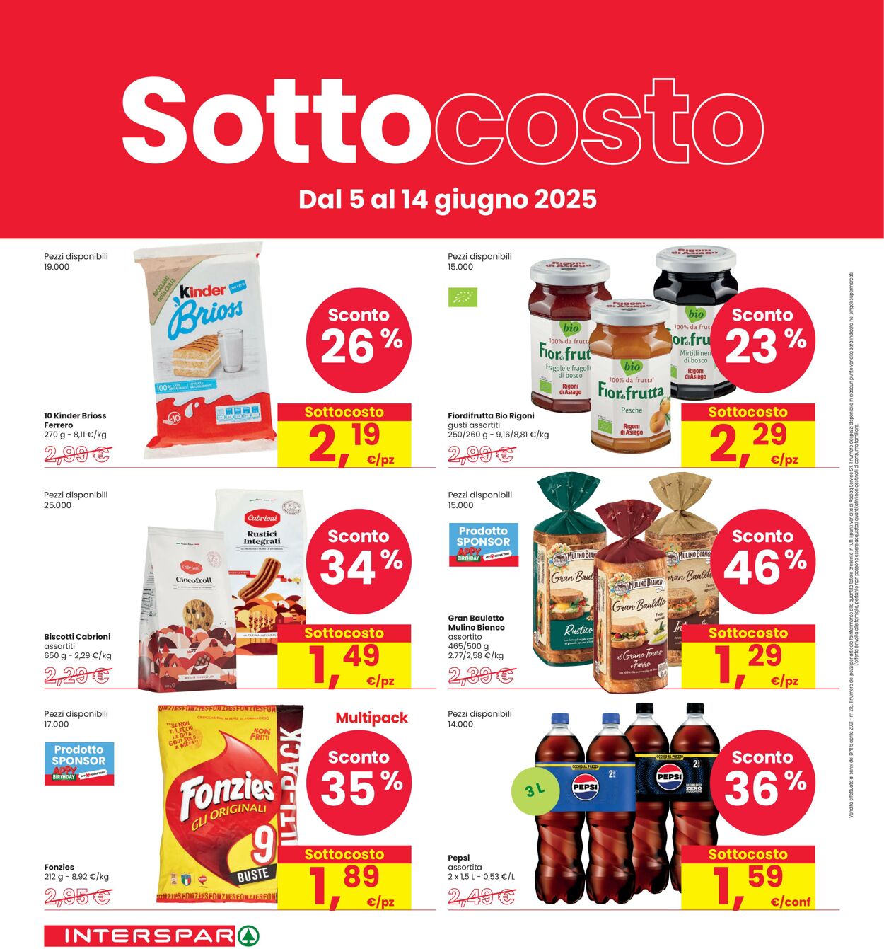 Volantino Interspar 05.06.2025 - 14.06.2025