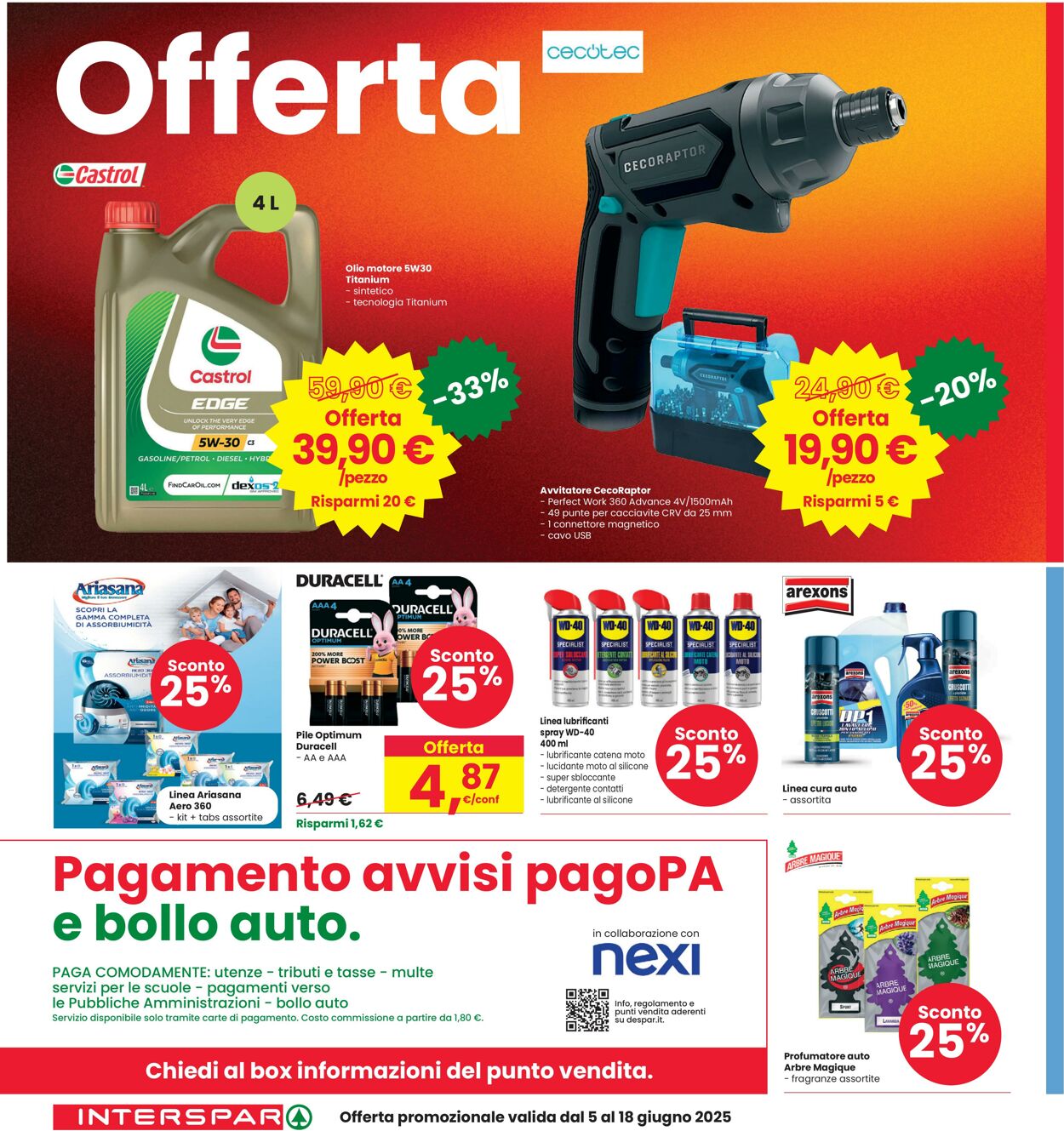 Volantino Interspar 05.06.2025 - 14.06.2025