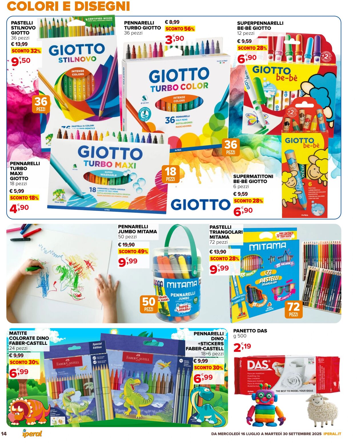 Volantino Iperal 16.07.2025 - 30.08.2025