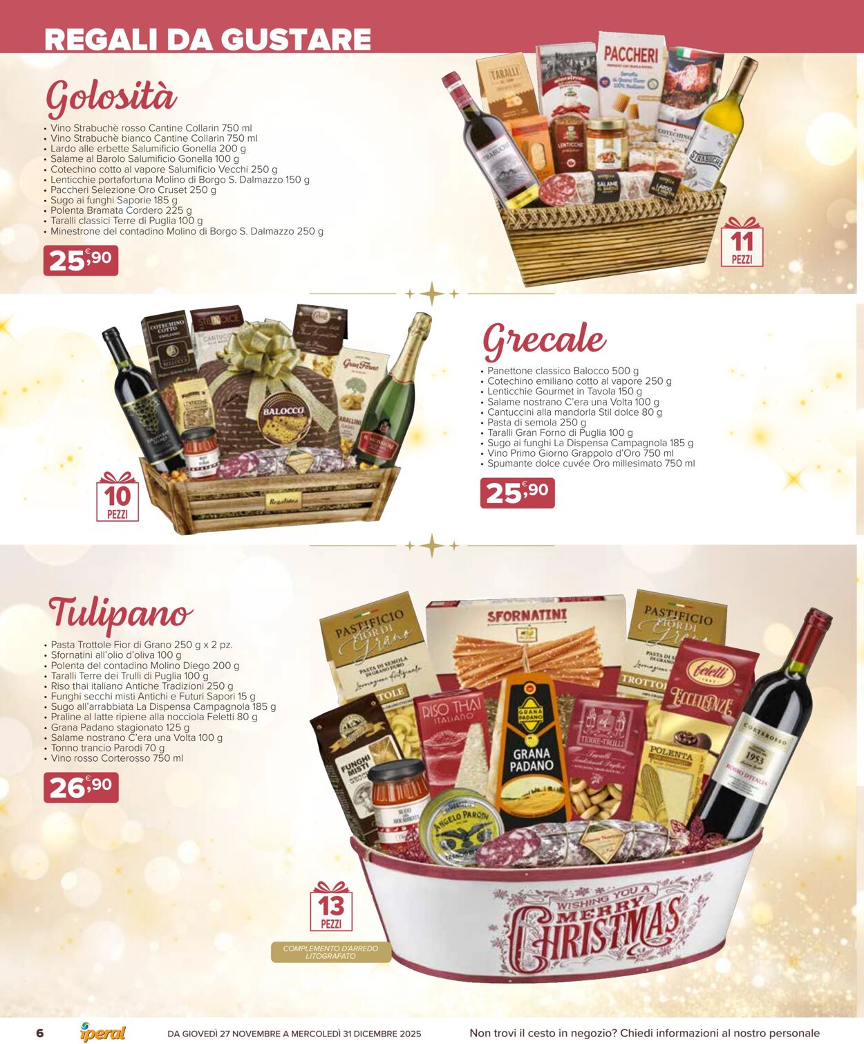 Volantino Iperal 27.11.2025 - 31.12.2025