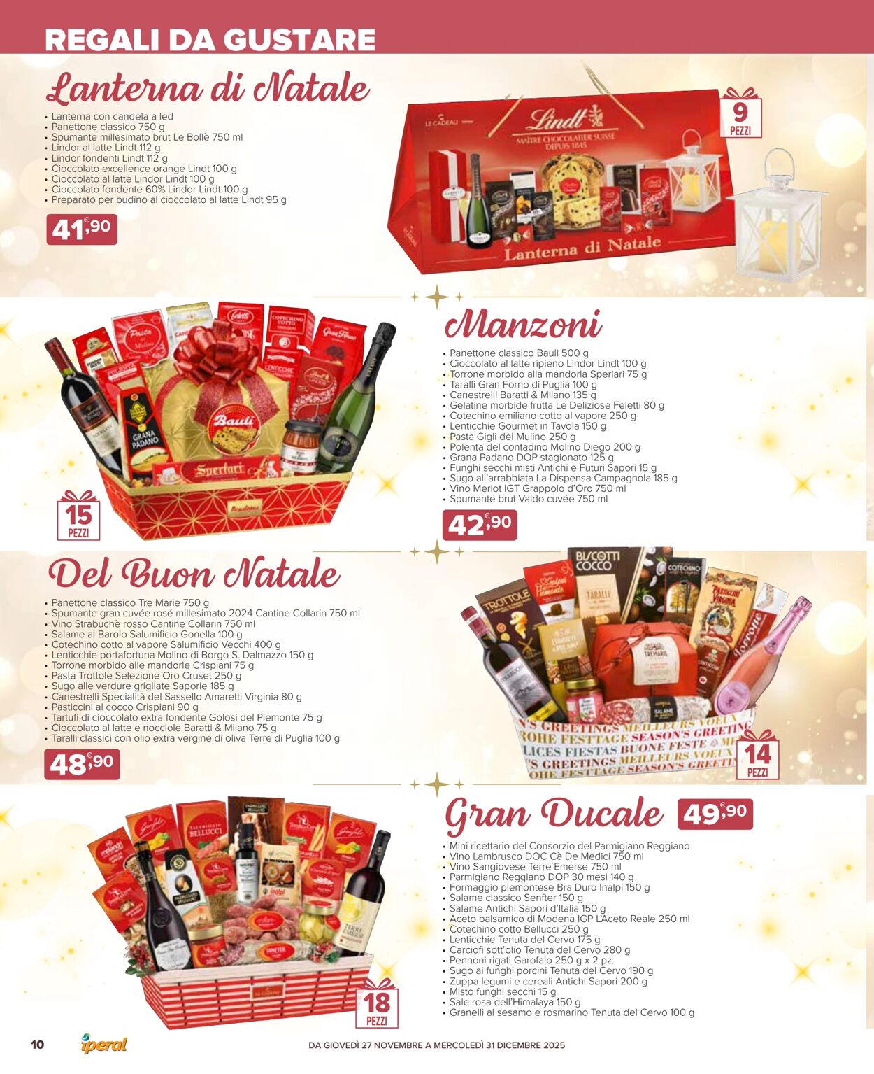 Volantino Iperal 27.11.2025 - 31.12.2025