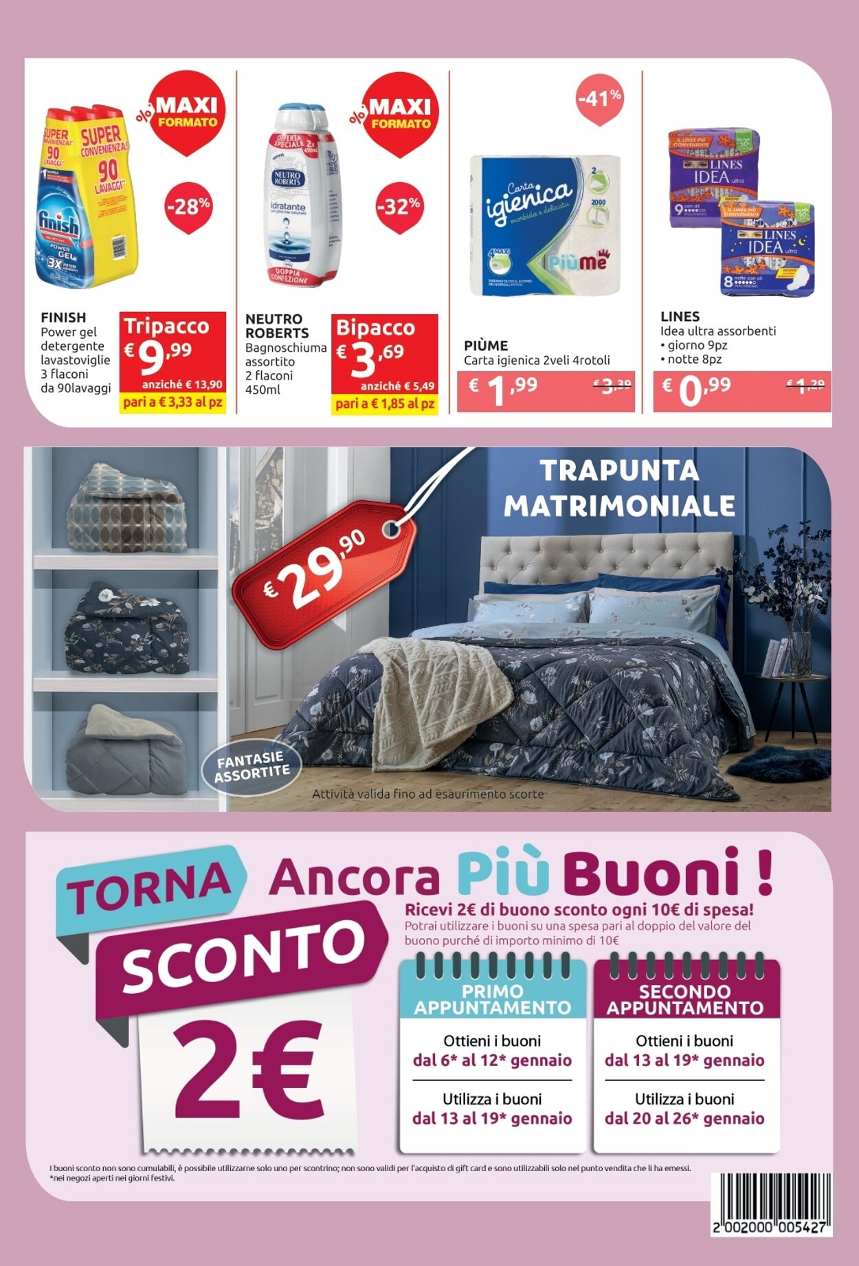 Volantino IperSoap 06.01.2025 - 26.01.2025