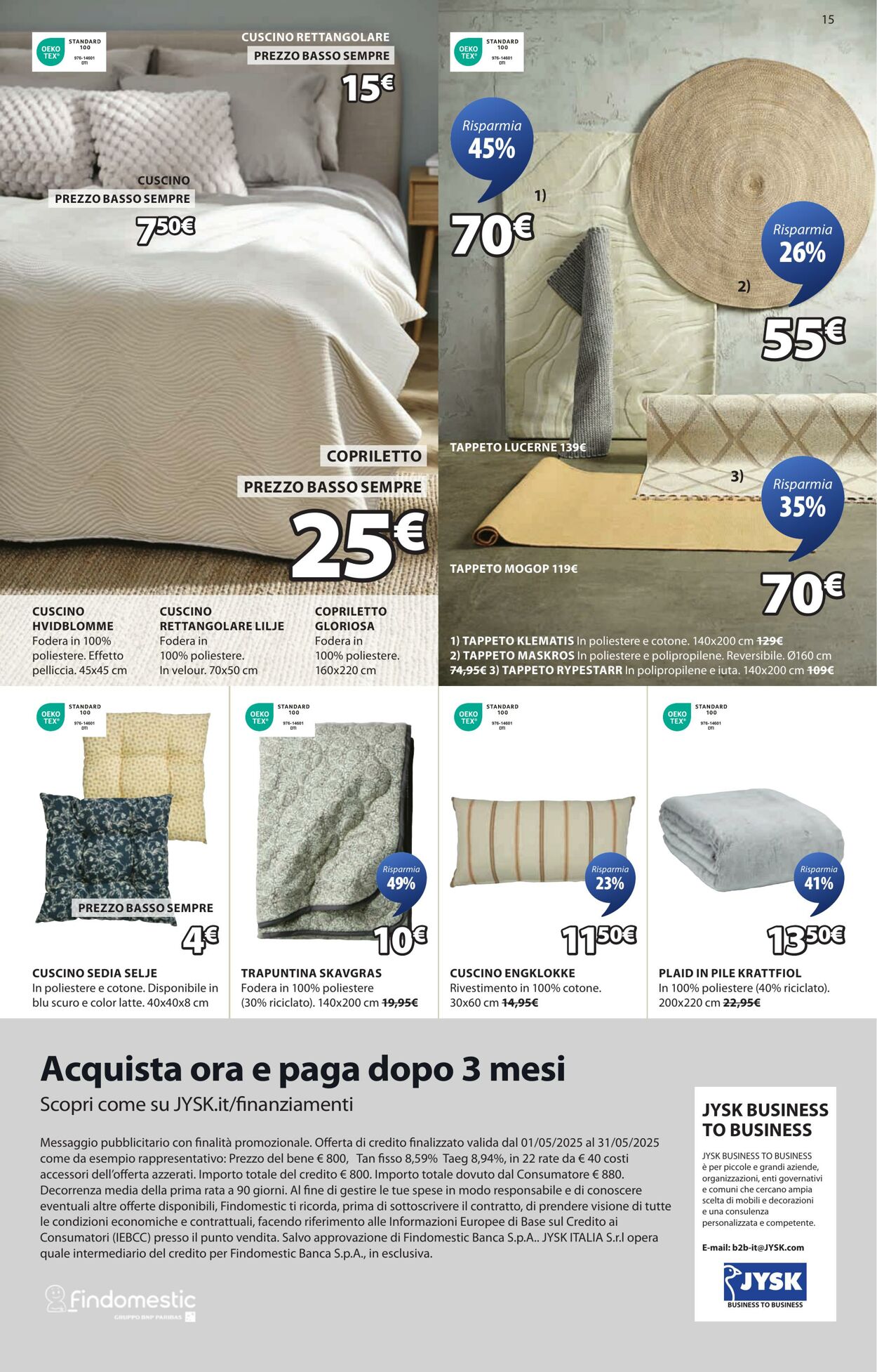 Volantino Jysk 08.05.2025 - 04.06.2025