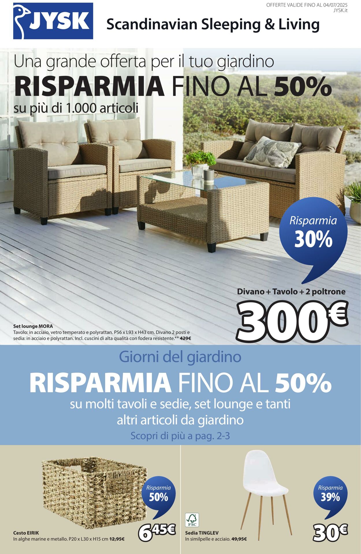 Volantino Jysk 26.06.2025 - 04.07.2025