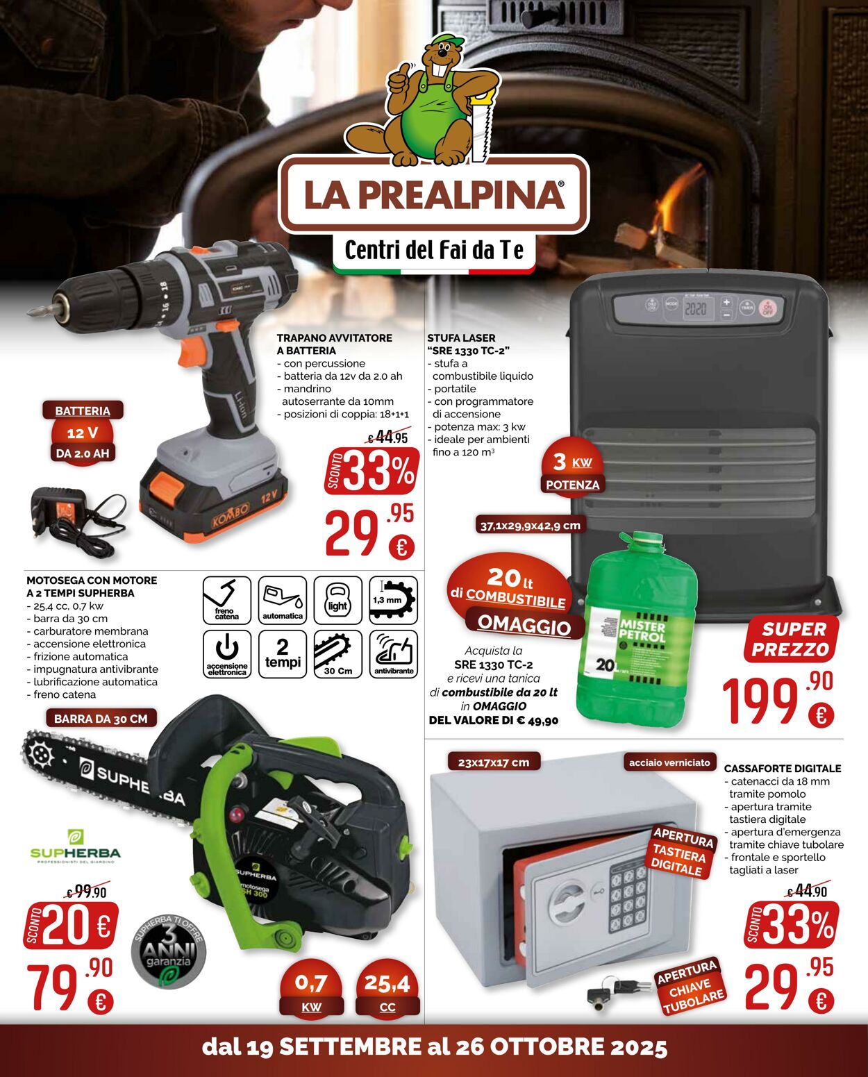 Volantino La Prealpina 19.09.2025 - 26.10.2025