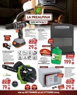 Volantino La Prealpina 19.09.2025 - 26.10.2025