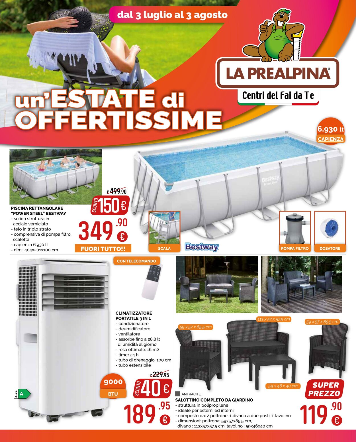 Volantino La Prealpina 03.07.2025 - 03.08.2025