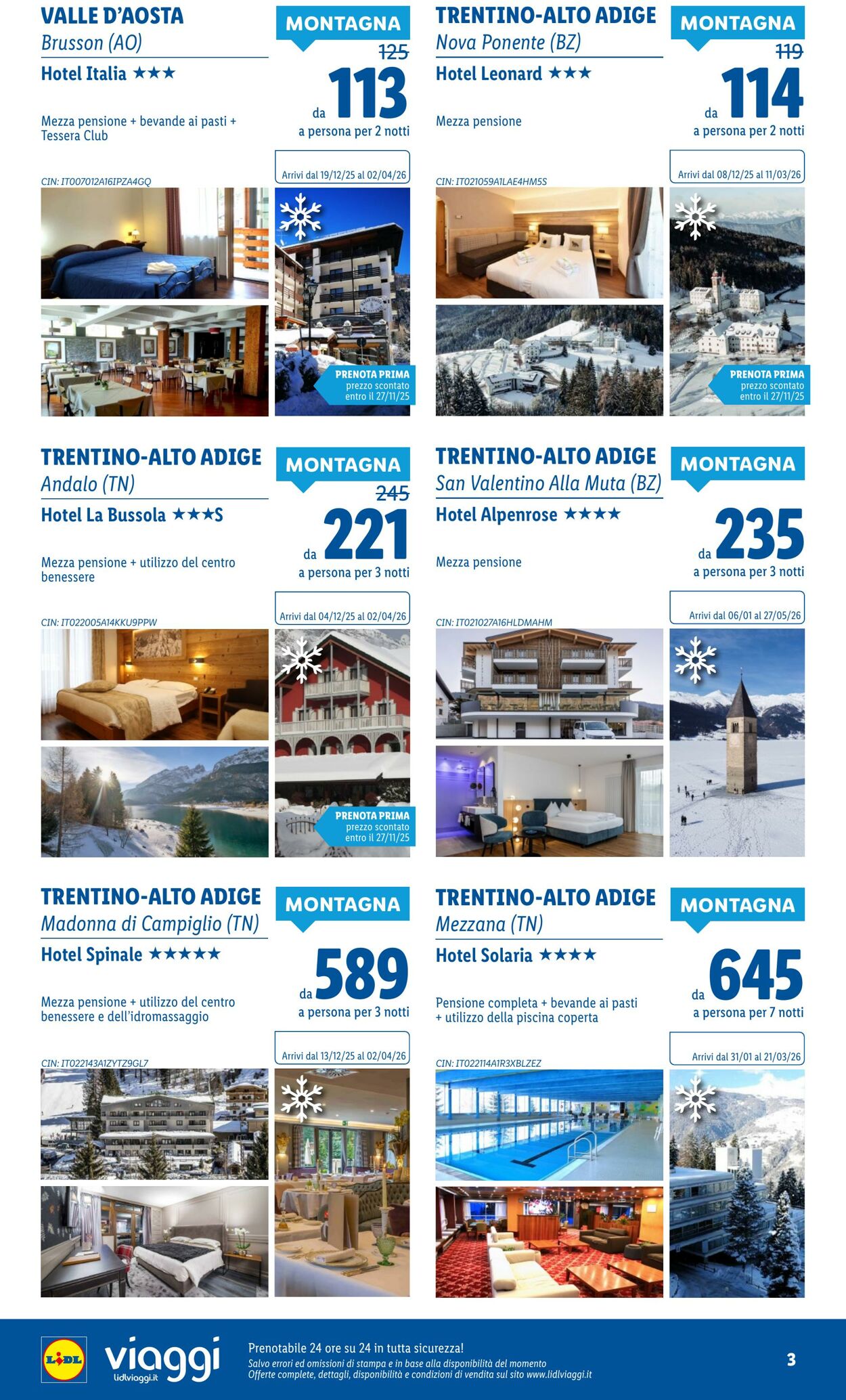Volantino Lidl 03.11.2025 - 03.12.2025