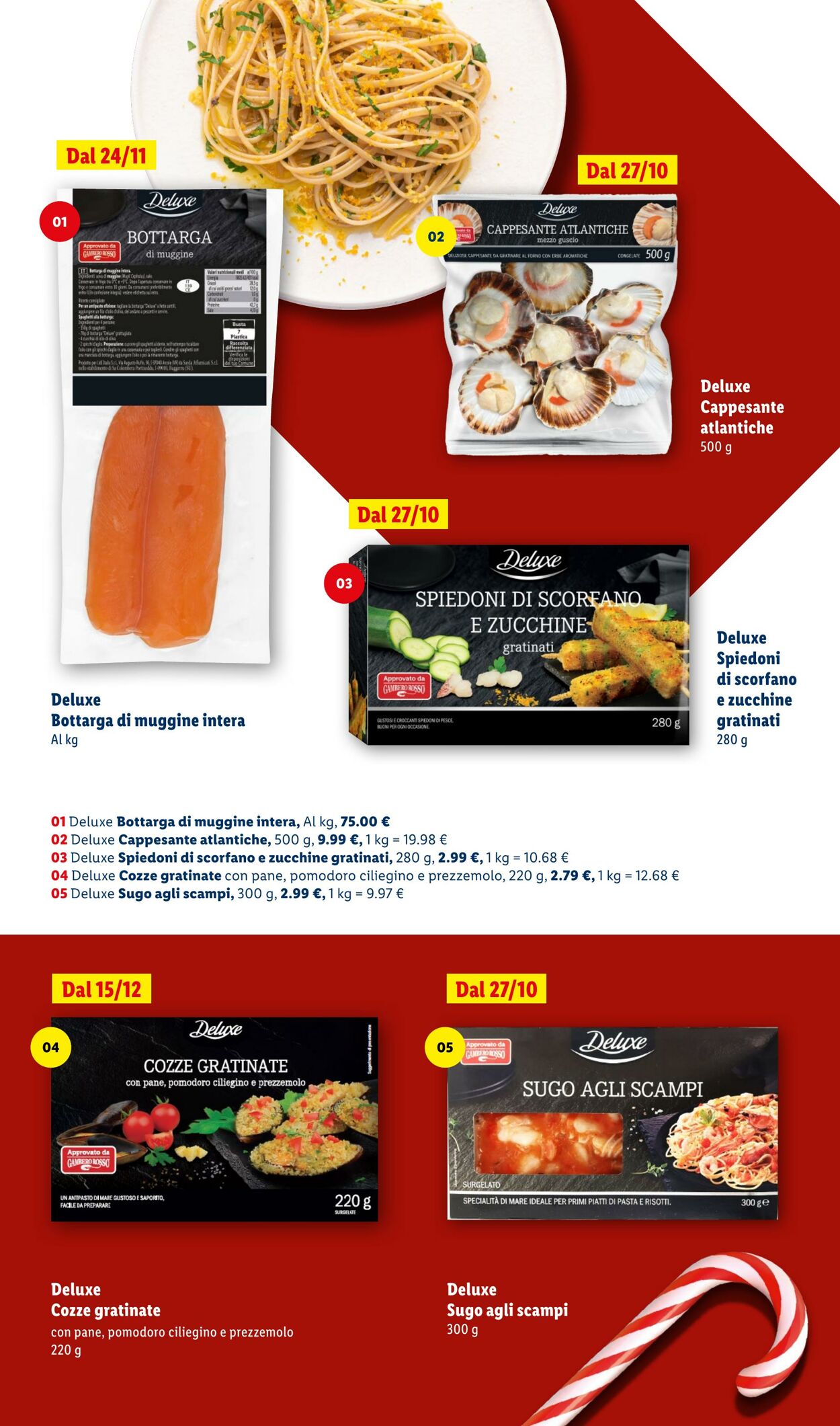 Volantino Lidl 27.10.2025 - 23.12.2025