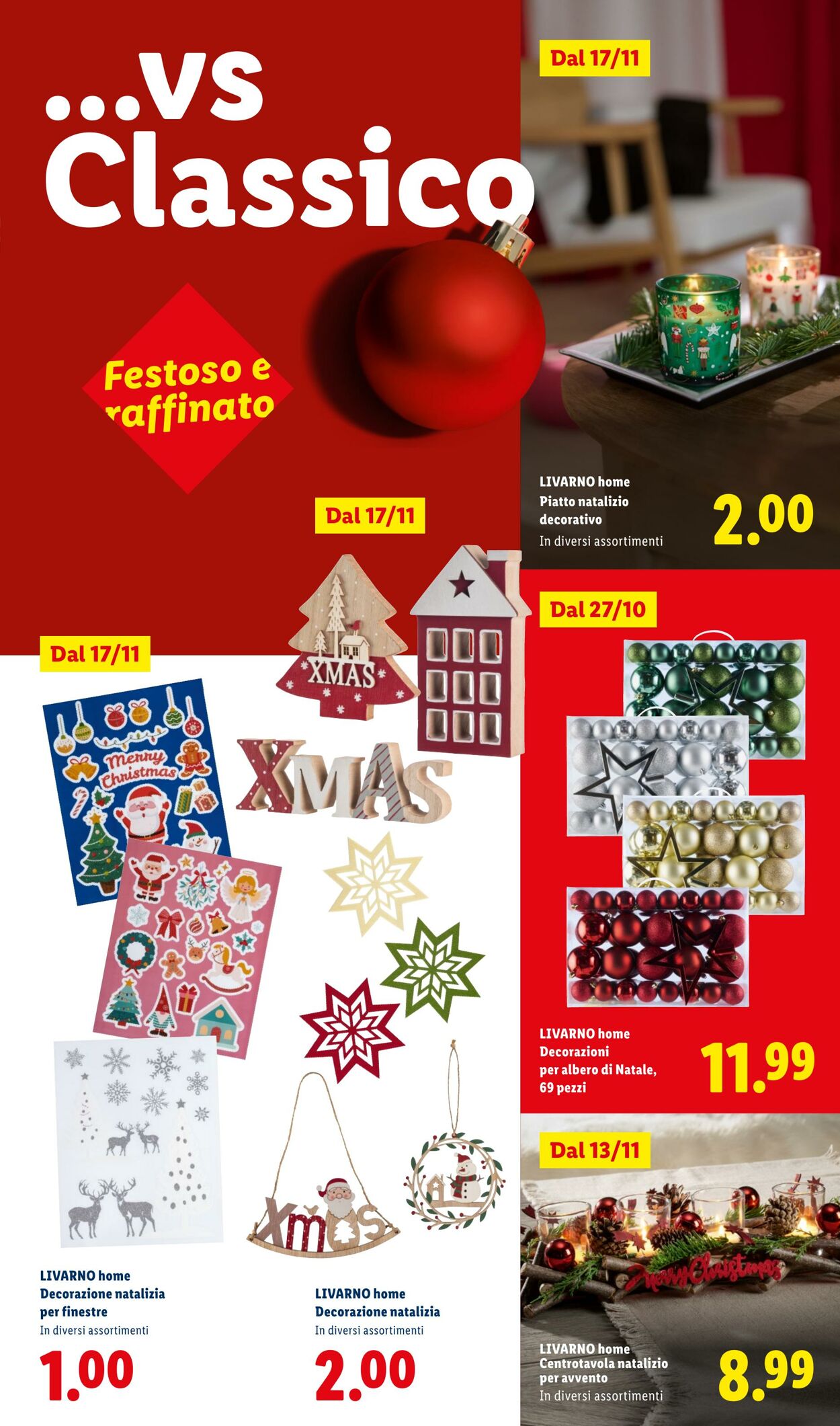 Volantino Lidl 27.10.2025 - 23.12.2025