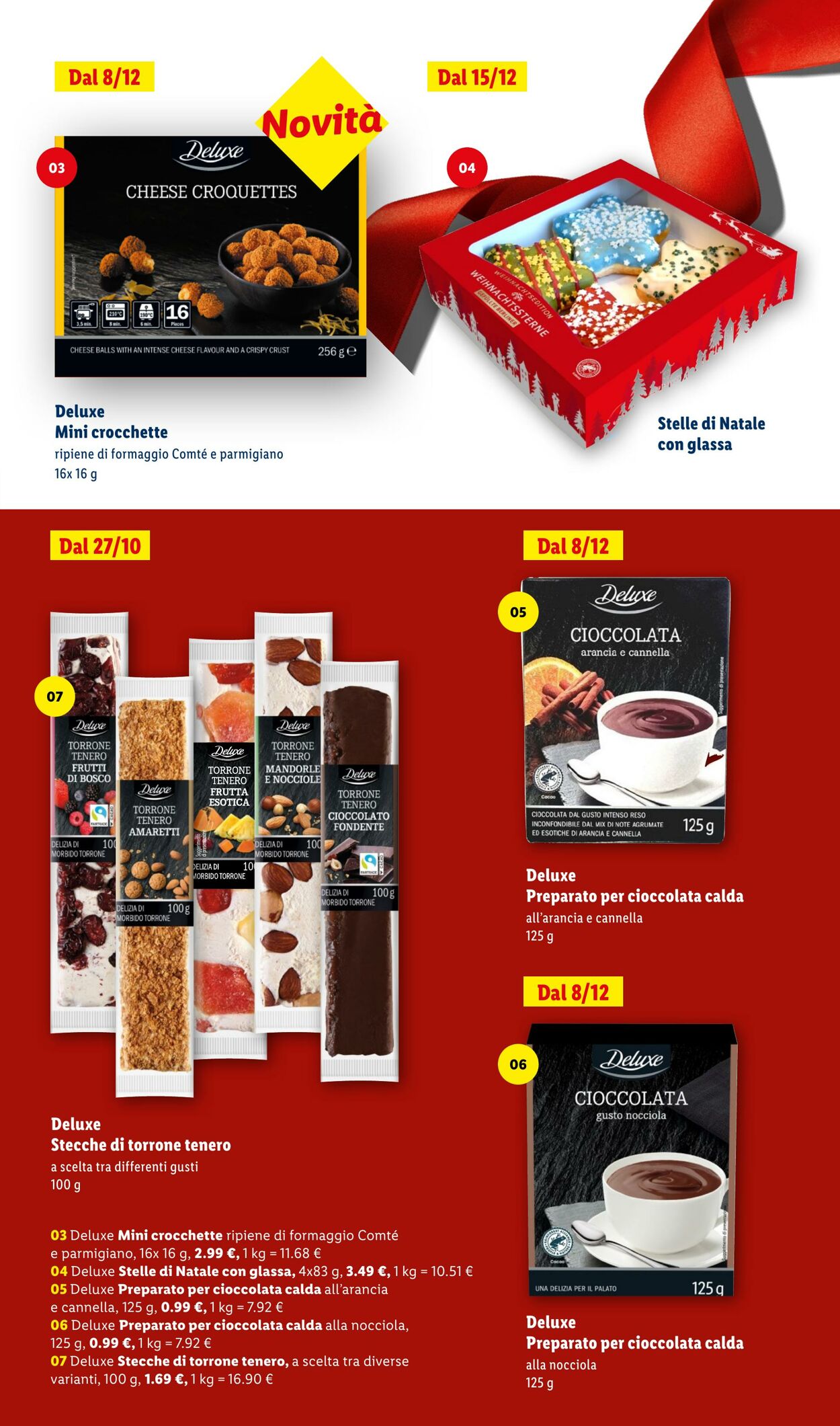 Volantino Lidl 27.10.2025 - 23.12.2025