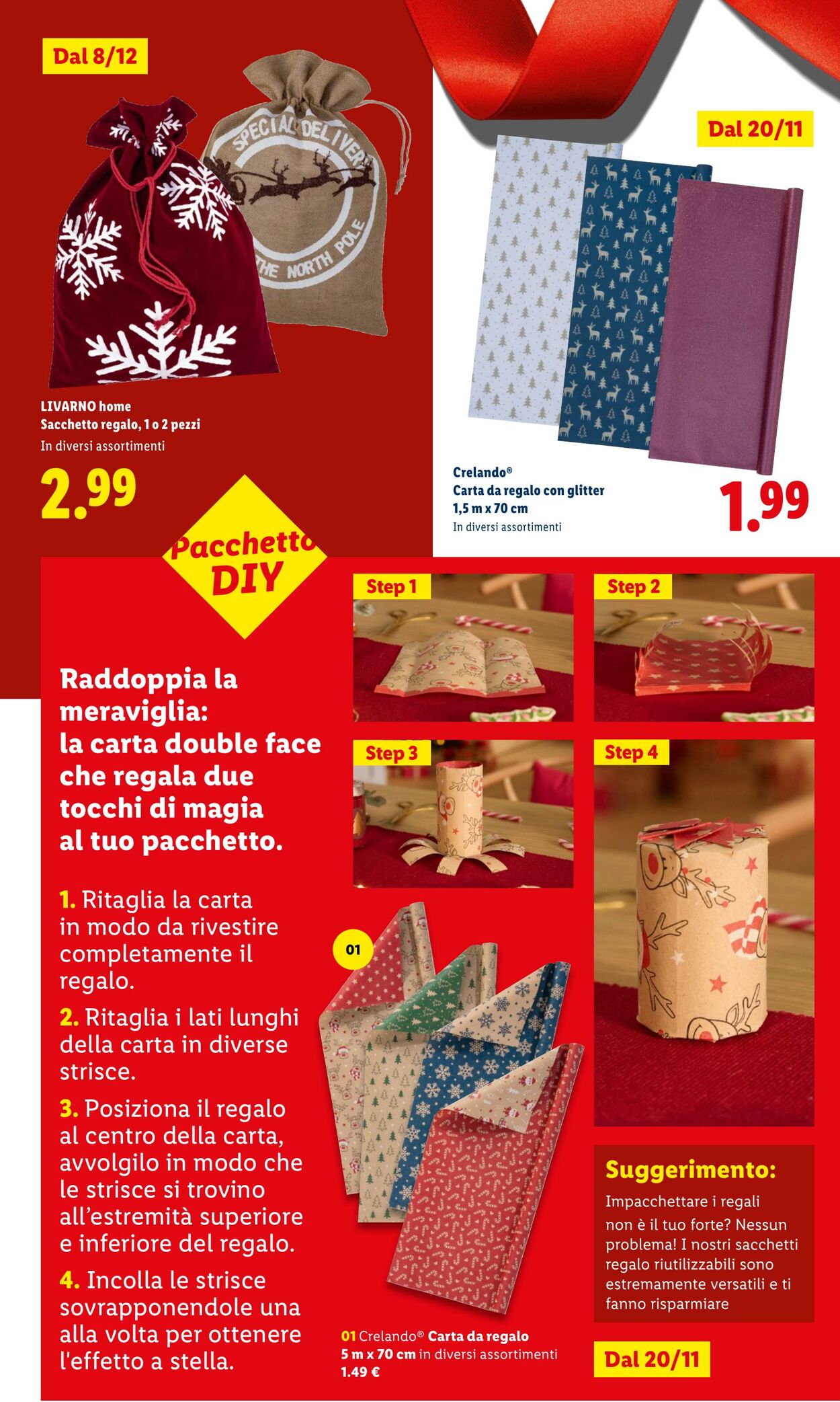 Volantino Lidl 27.10.2025 - 23.12.2025