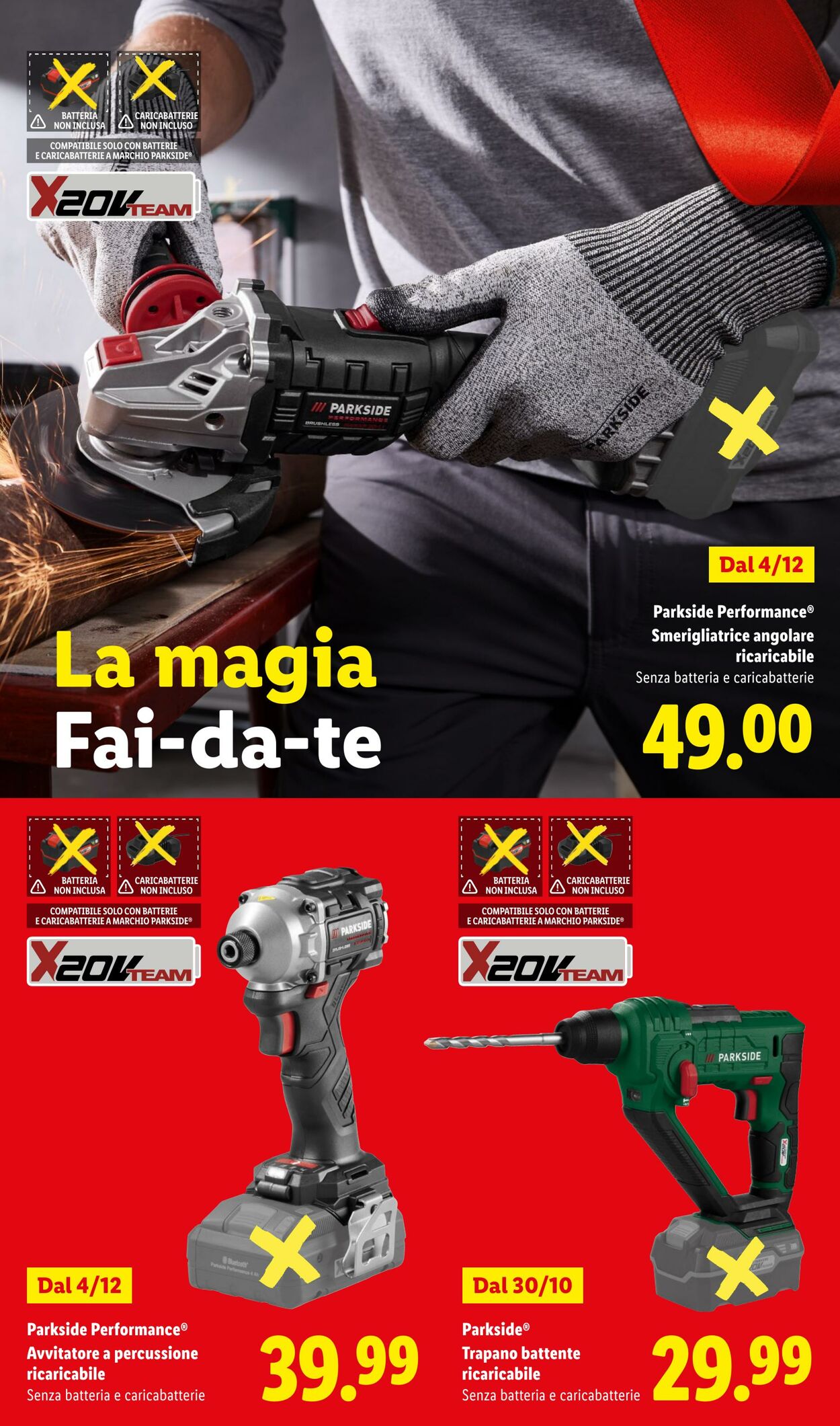 Volantino Lidl 27.10.2025 - 23.12.2025