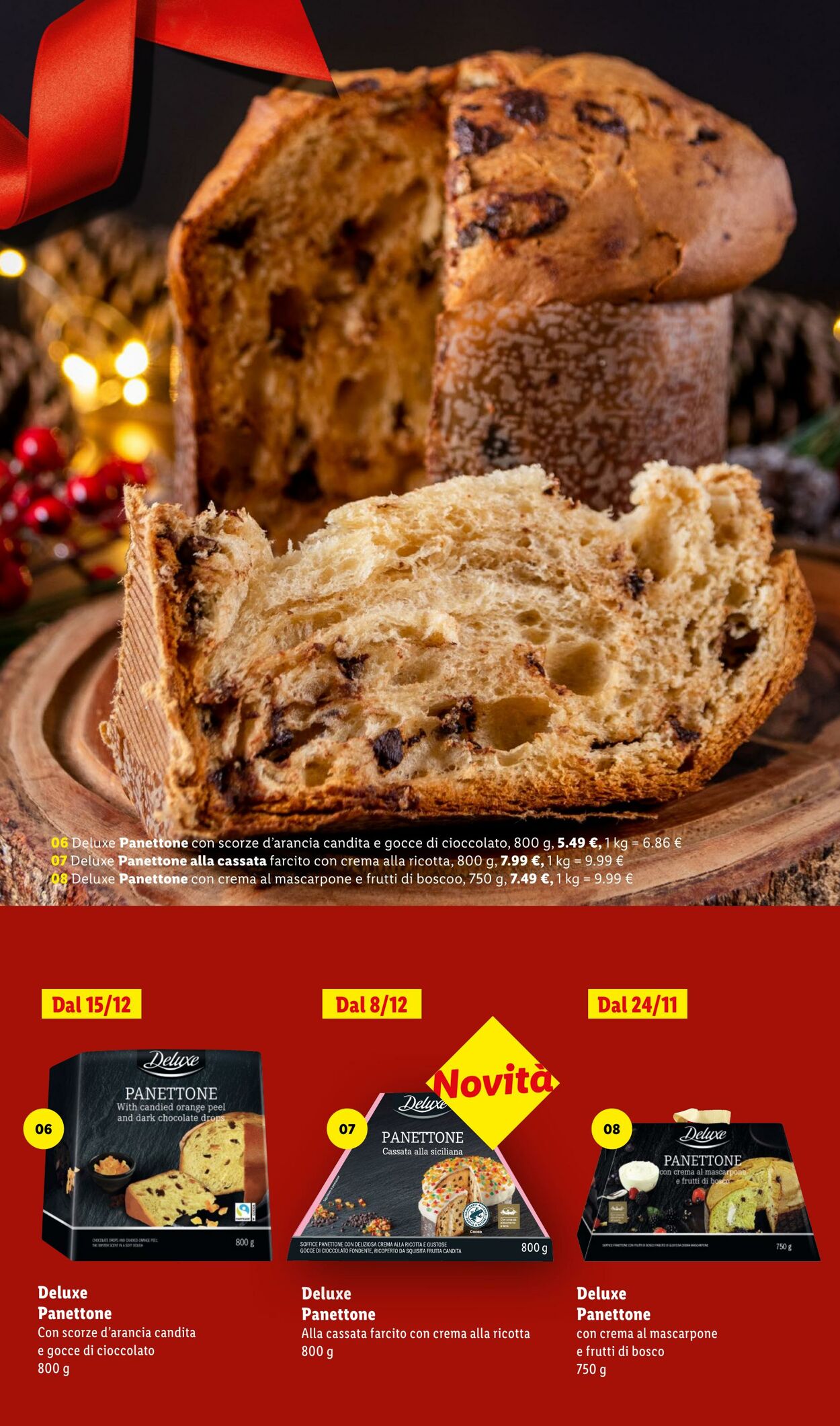 Volantino Lidl 27.10.2025 - 23.12.2025