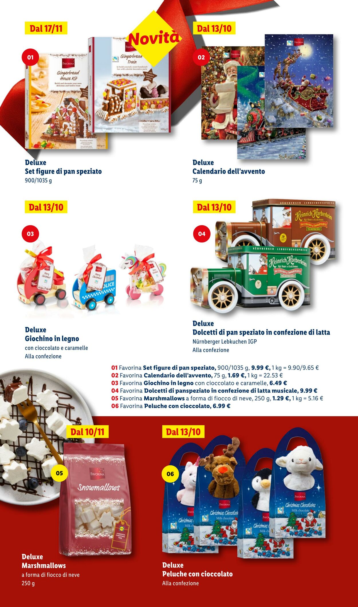 Volantino Lidl 27.10.2025 - 23.12.2025