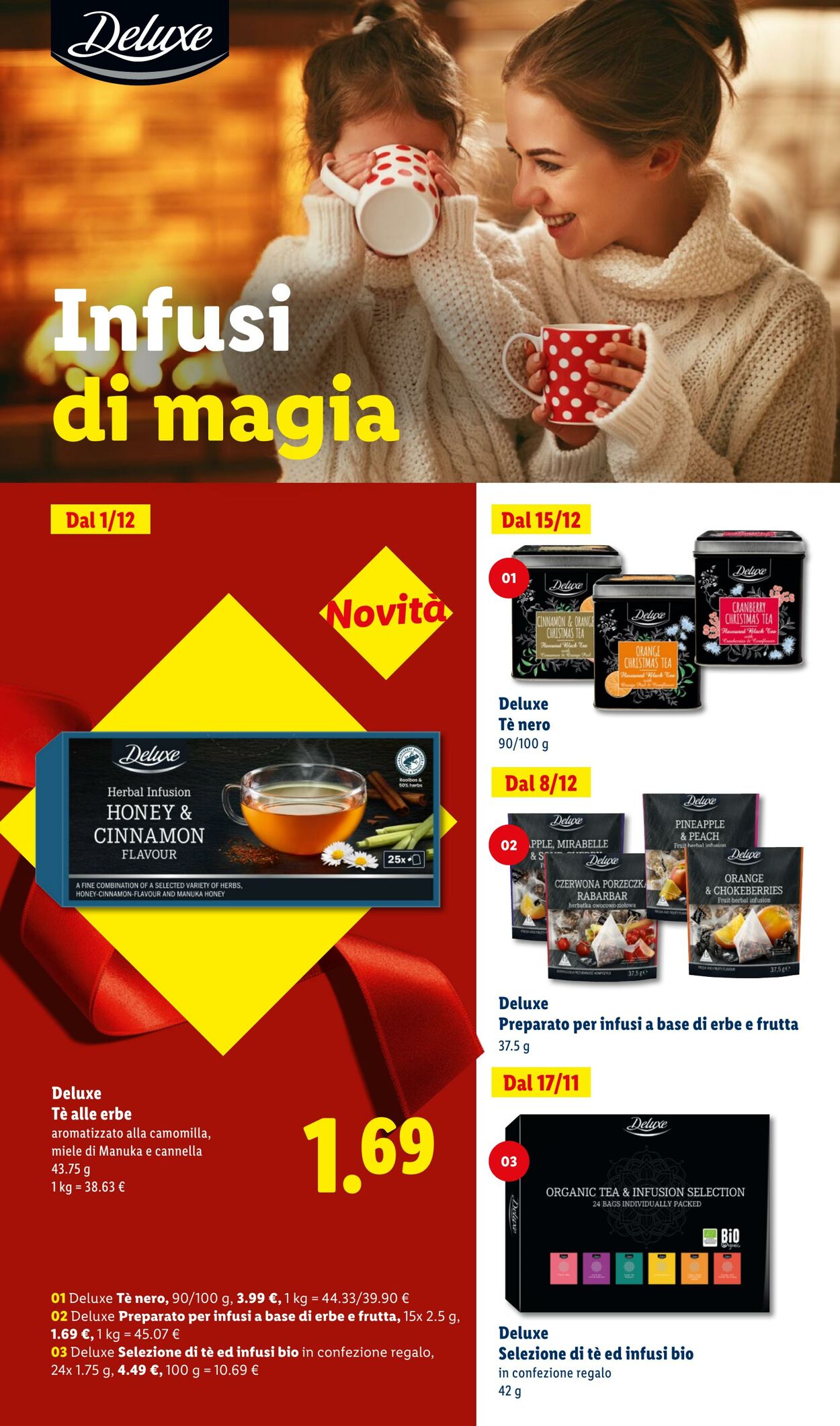 Volantino Lidl 27.10.2025 - 23.12.2025