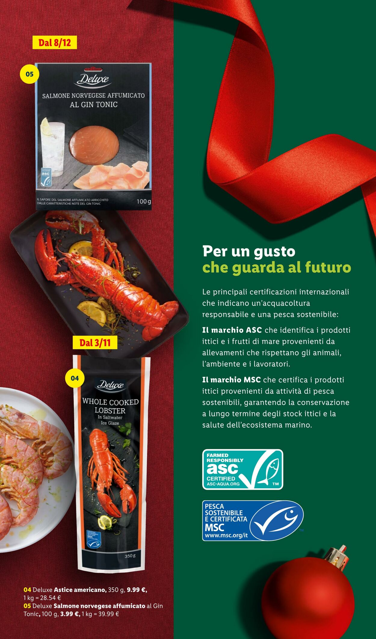 Volantino Lidl 27.10.2025 - 23.12.2025