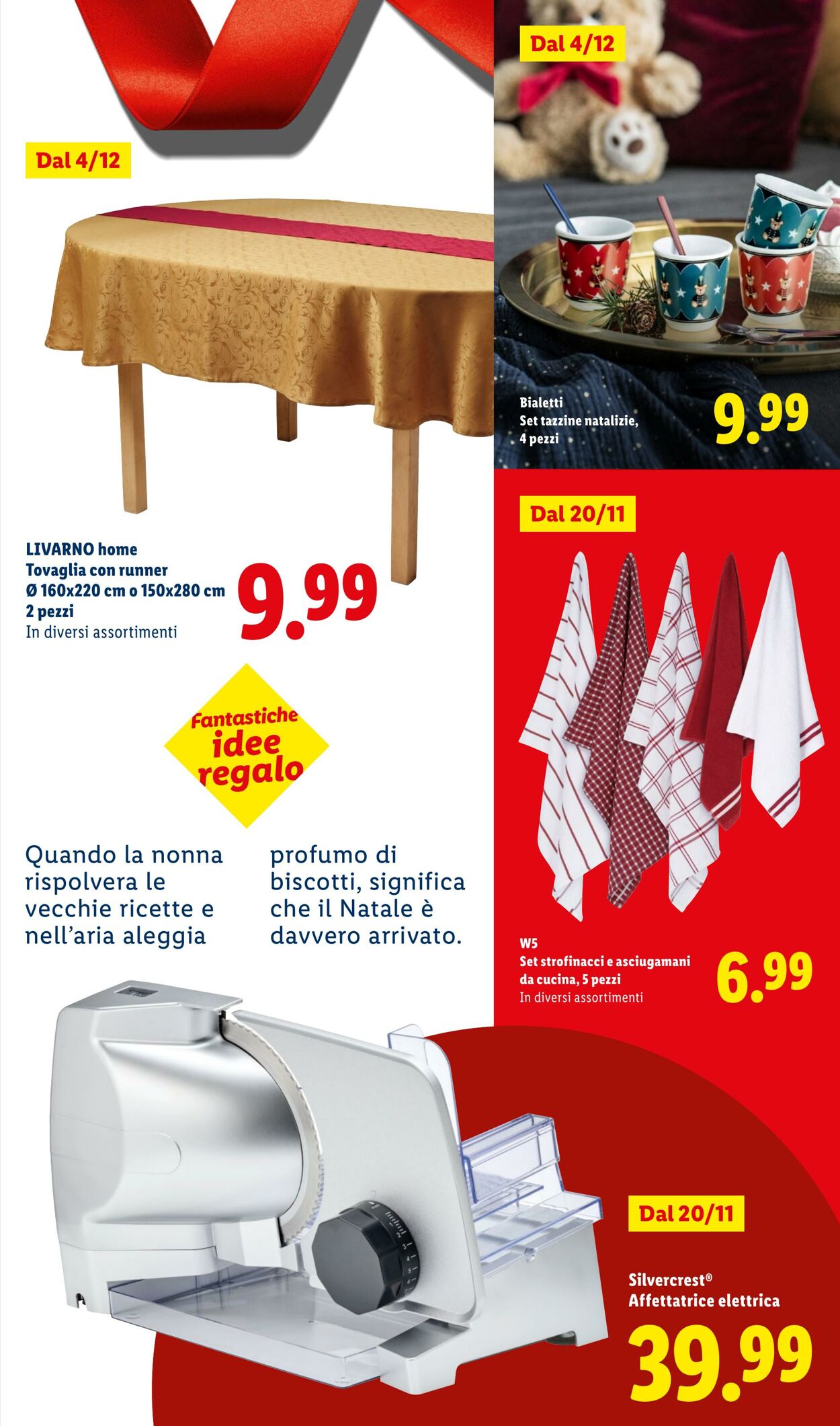 Volantino Lidl 27.10.2025 - 23.12.2025