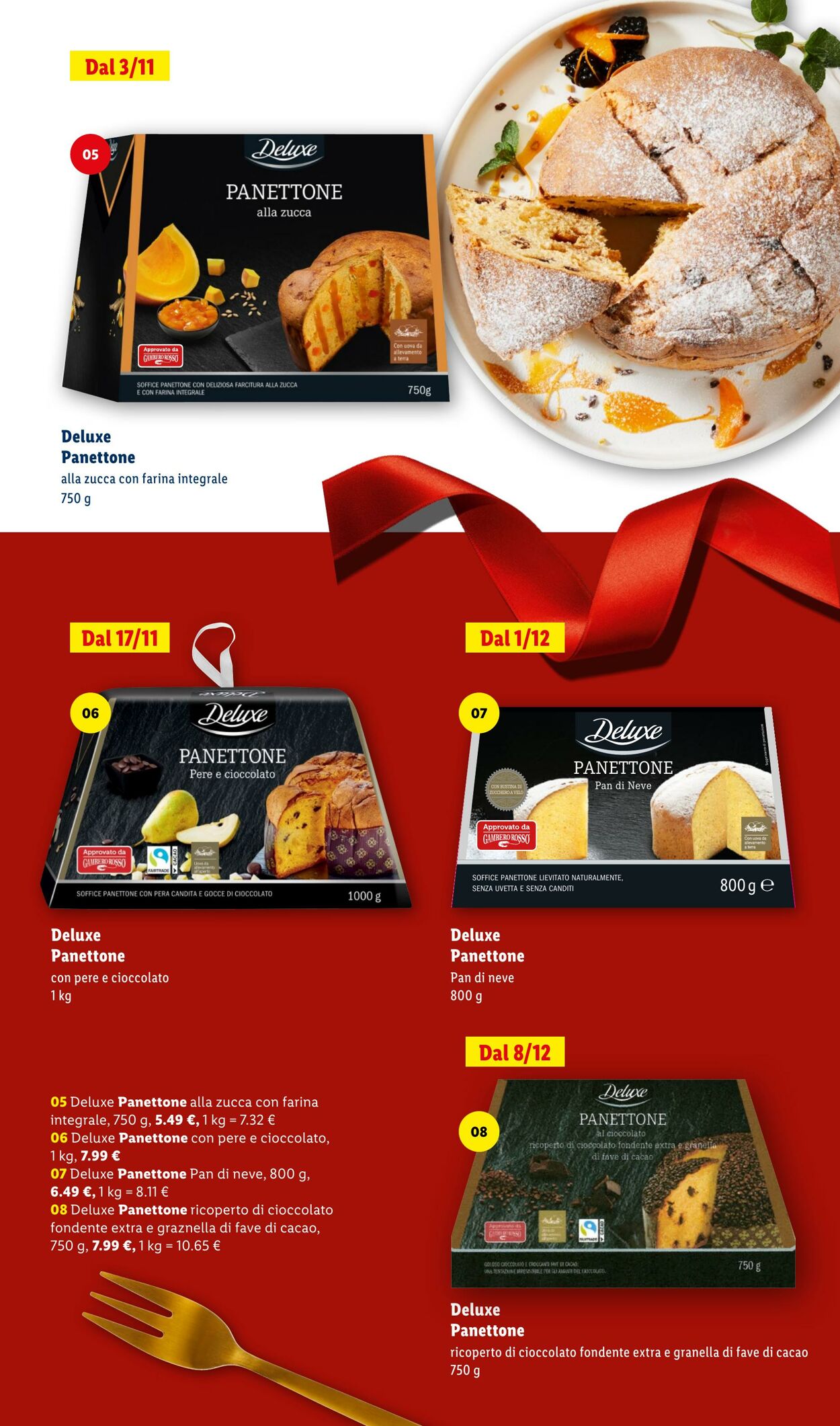 Volantino Lidl 27.10.2025 - 23.12.2025