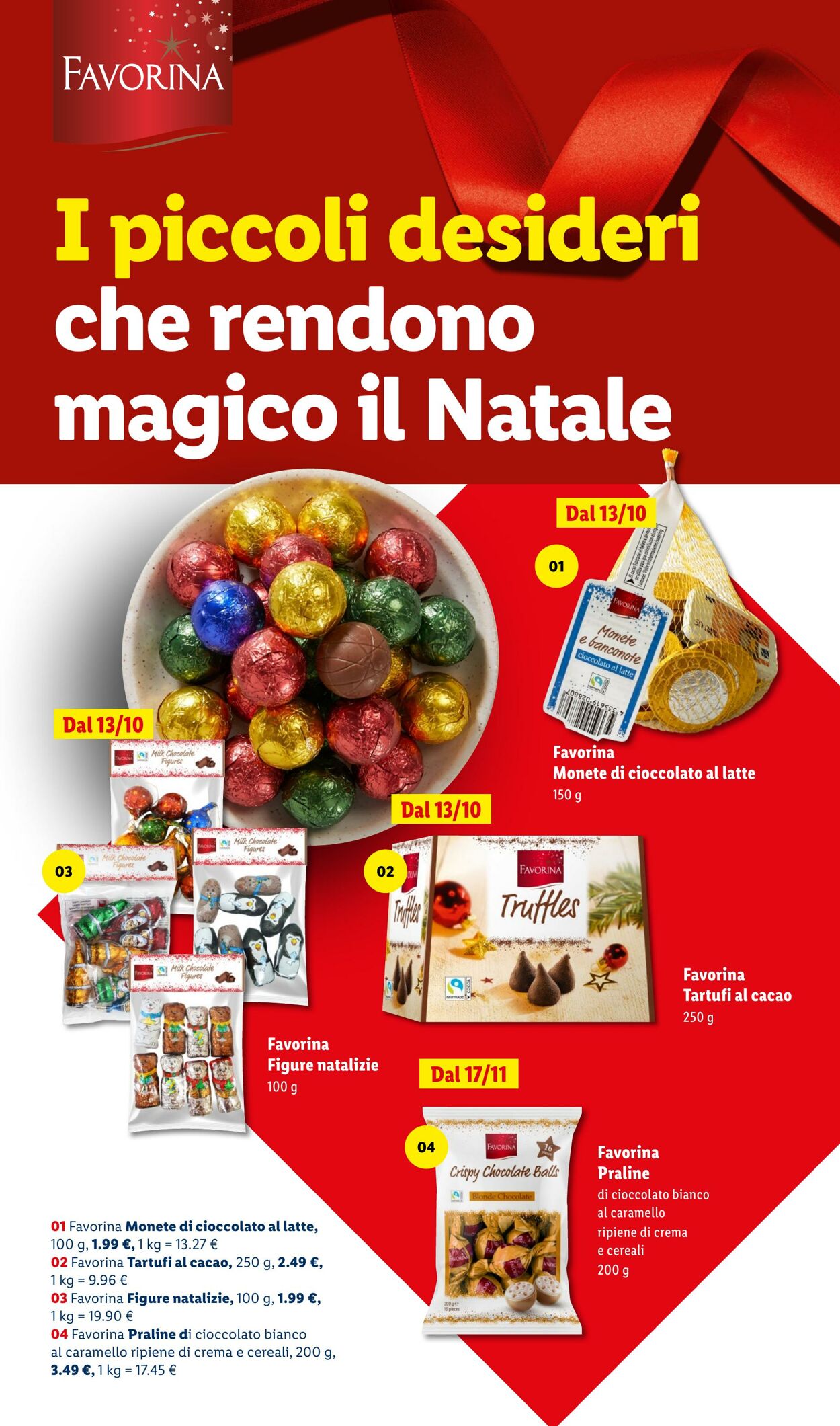 Volantino Lidl 27.10.2025 - 23.12.2025