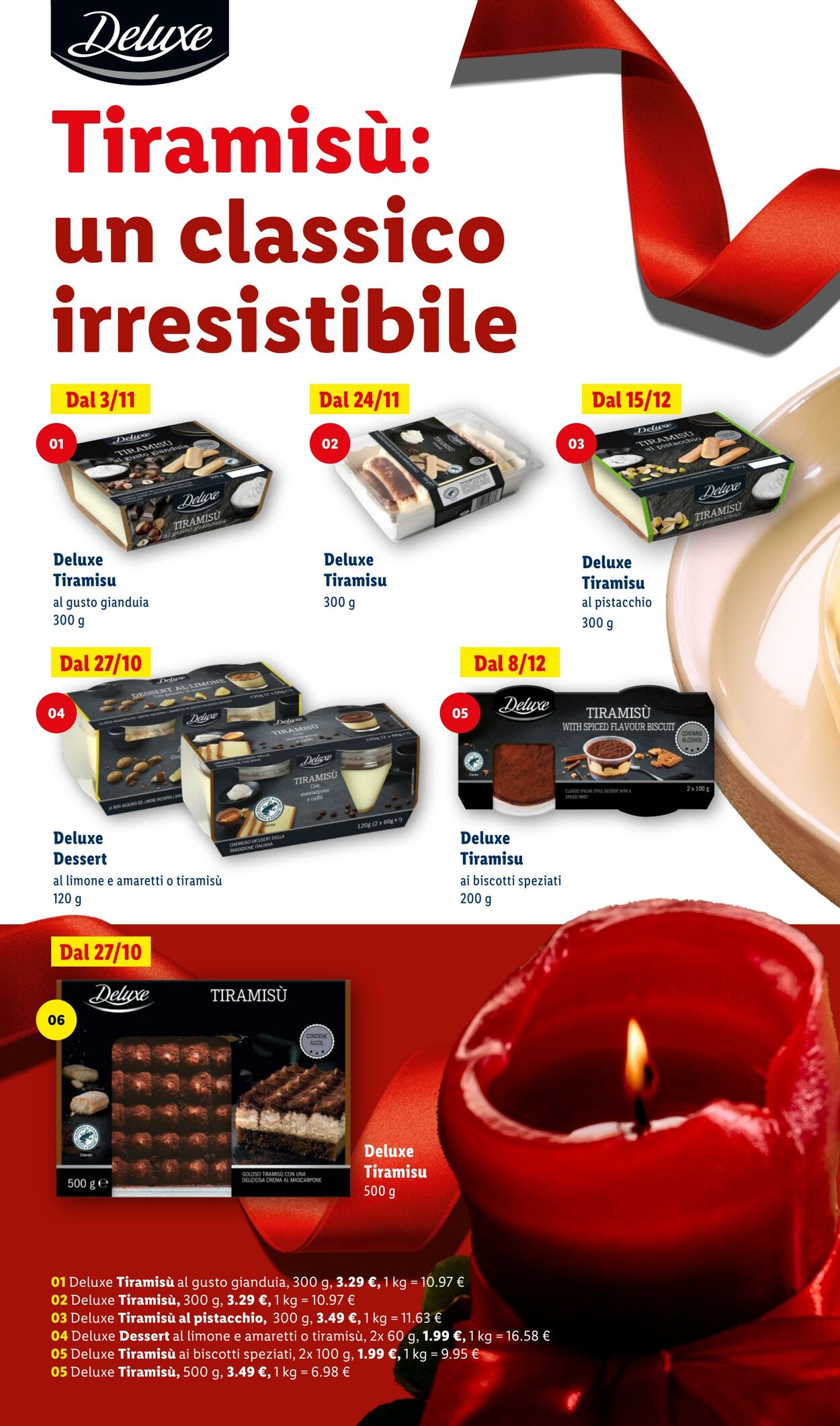Volantino Lidl 27.10.2025 - 23.12.2025