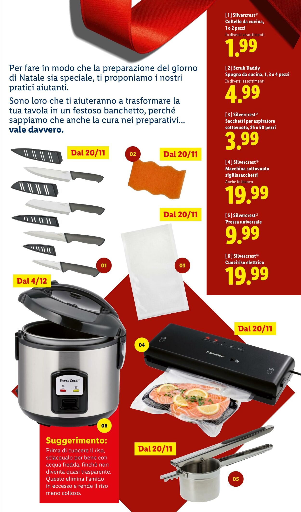 Volantino Lidl 27.10.2025 - 23.12.2025