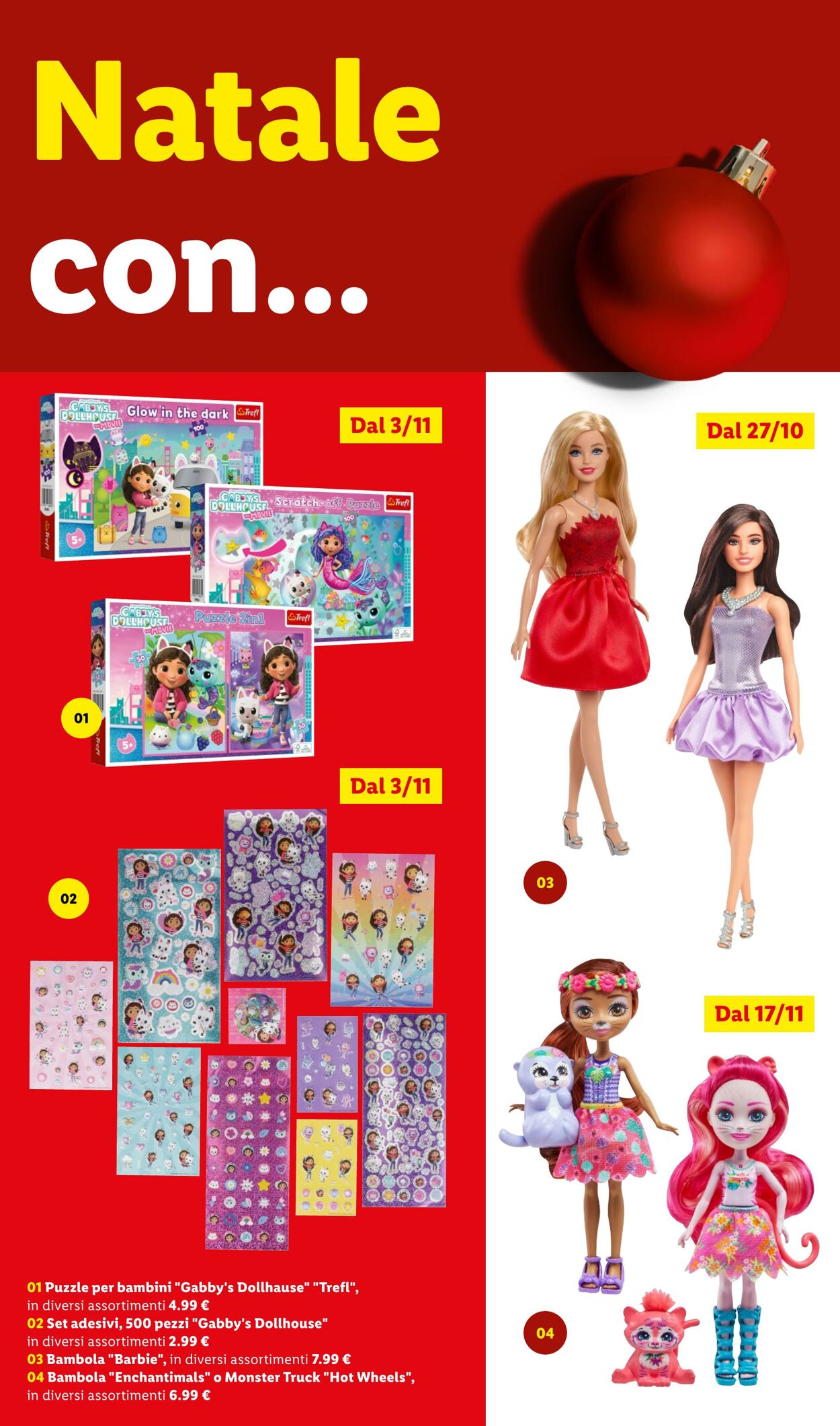 Volantino Lidl 27.10.2025 - 23.12.2025