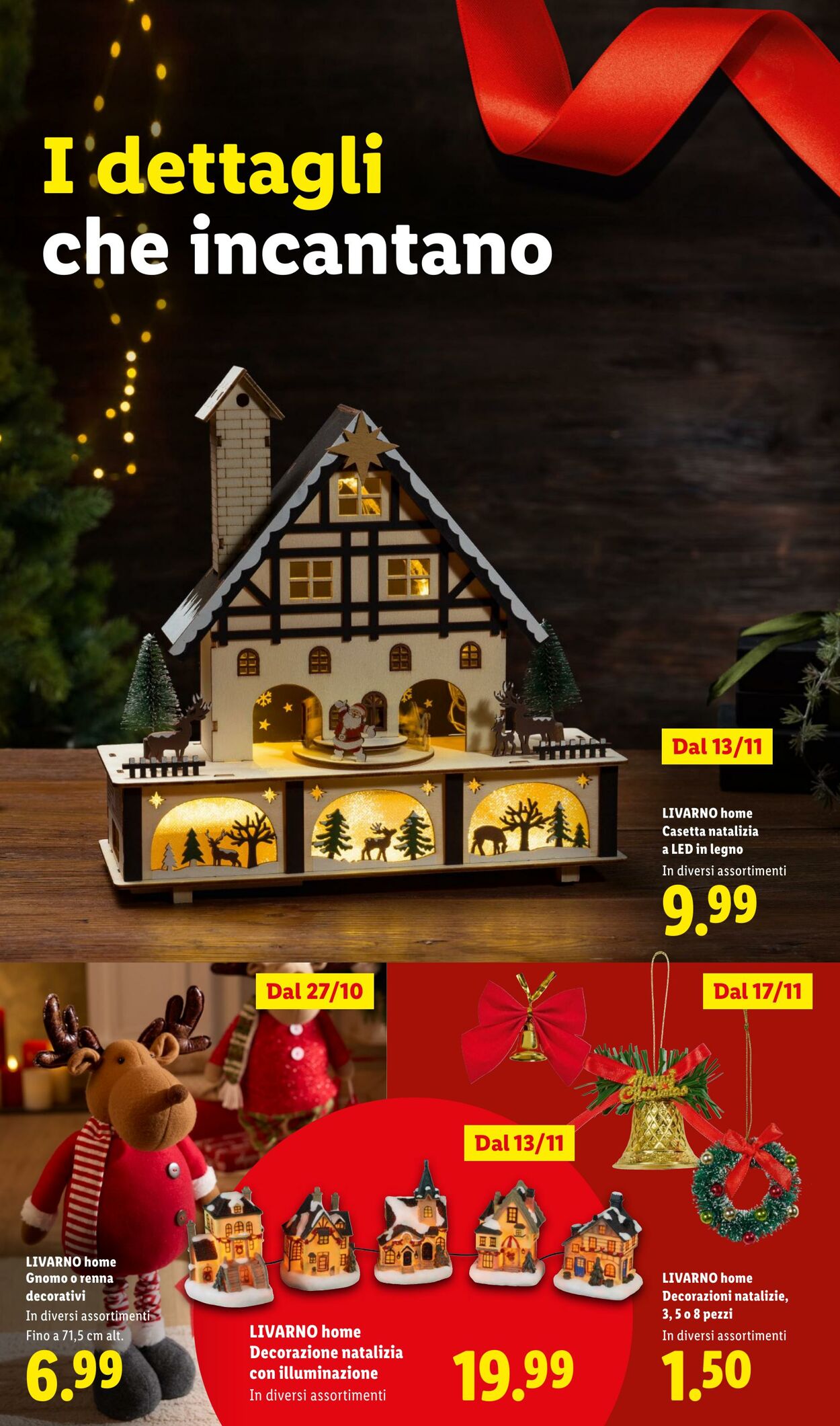 Volantino Lidl 27.10.2025 - 23.12.2025