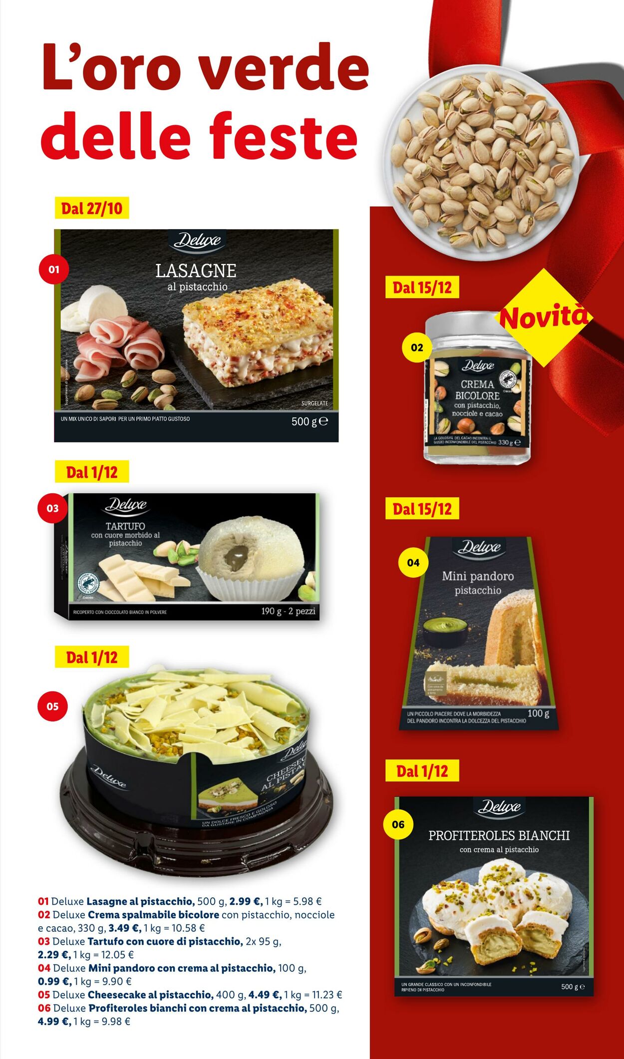 Volantino Lidl 27.10.2025 - 23.12.2025