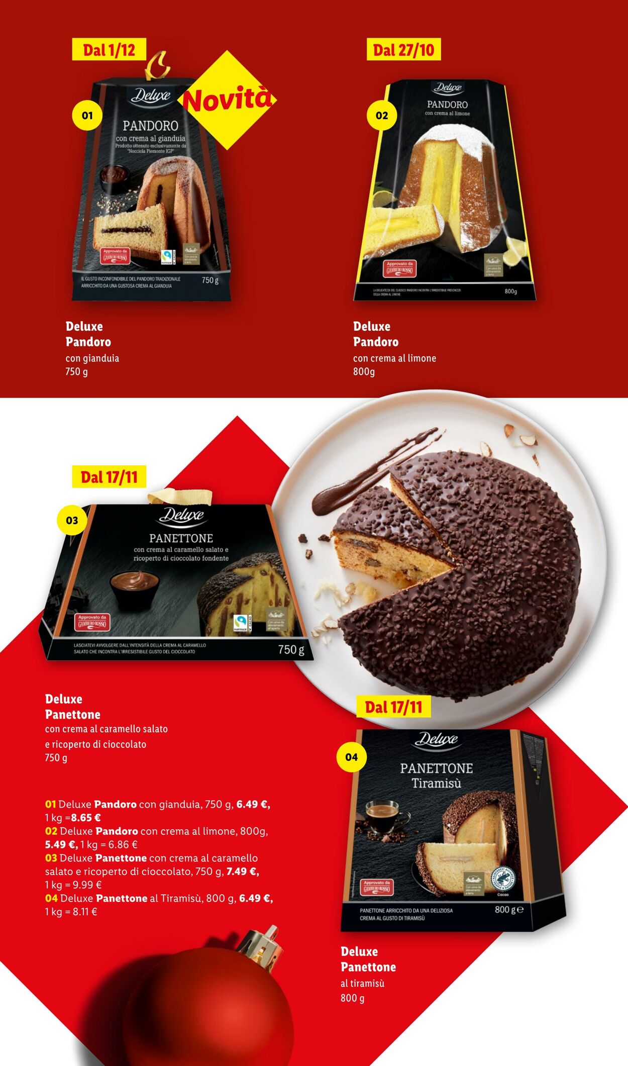 Volantino Lidl 27.10.2025 - 23.12.2025