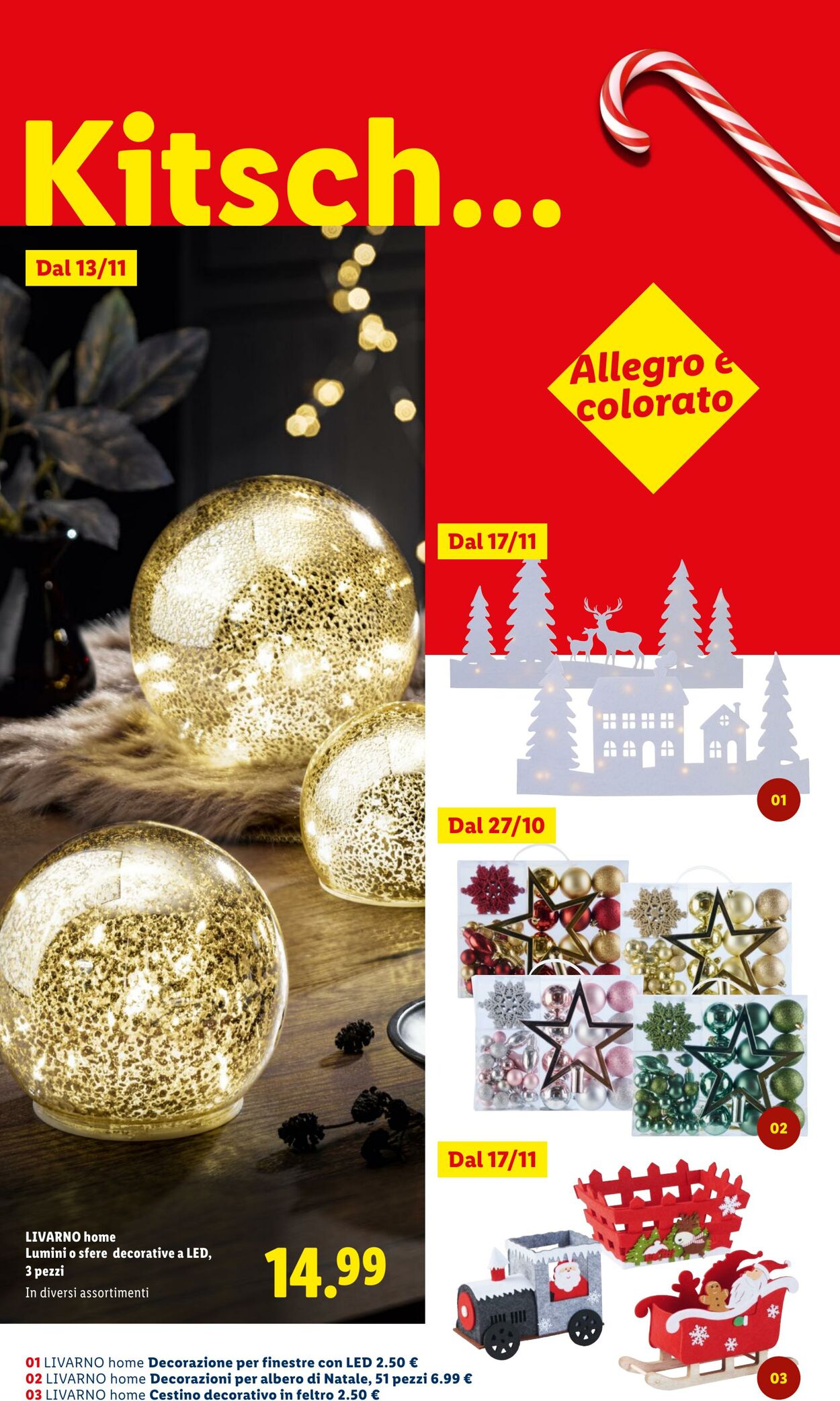 Volantino Lidl 27.10.2025 - 23.12.2025